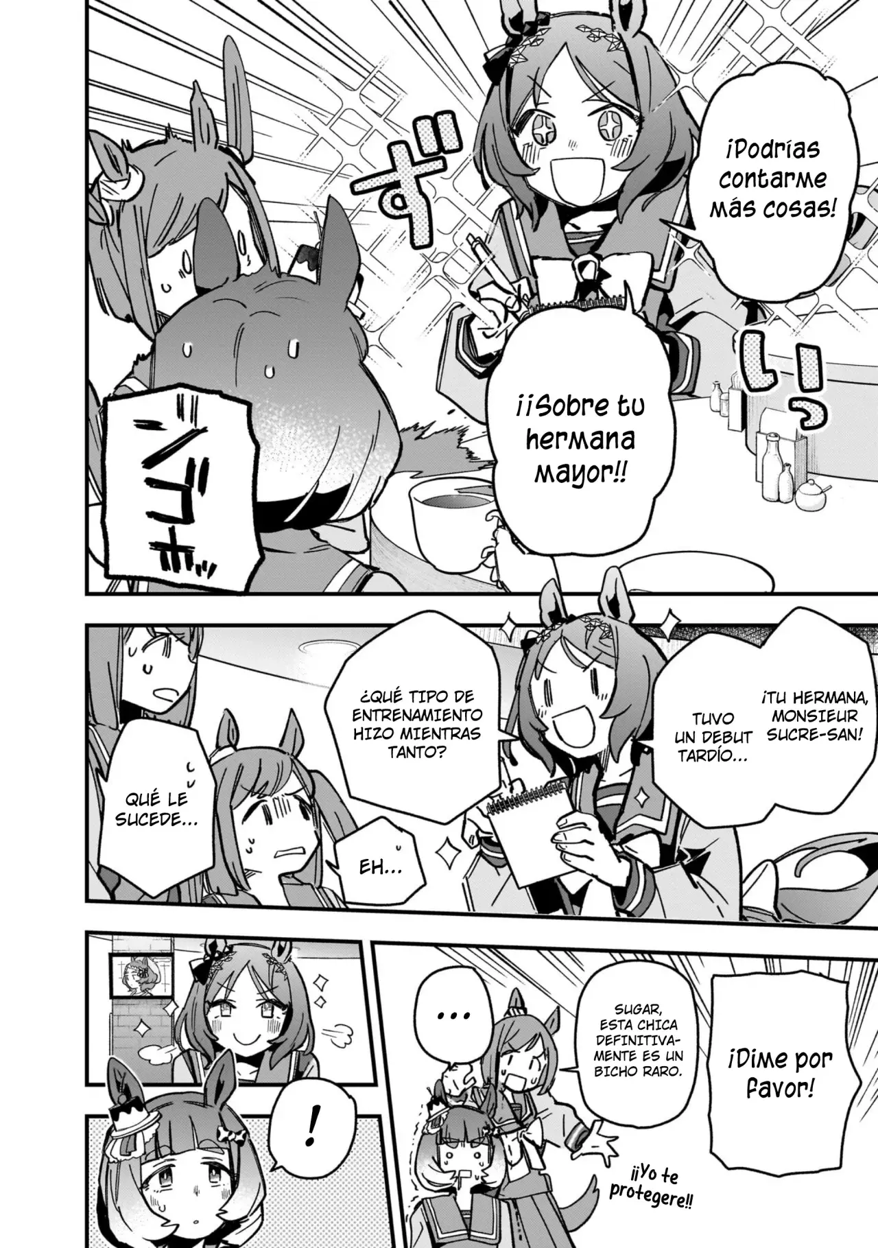 Uma Musume Pretty Derby: Star Blossom Capitulo 10: Clase Maiden página 8