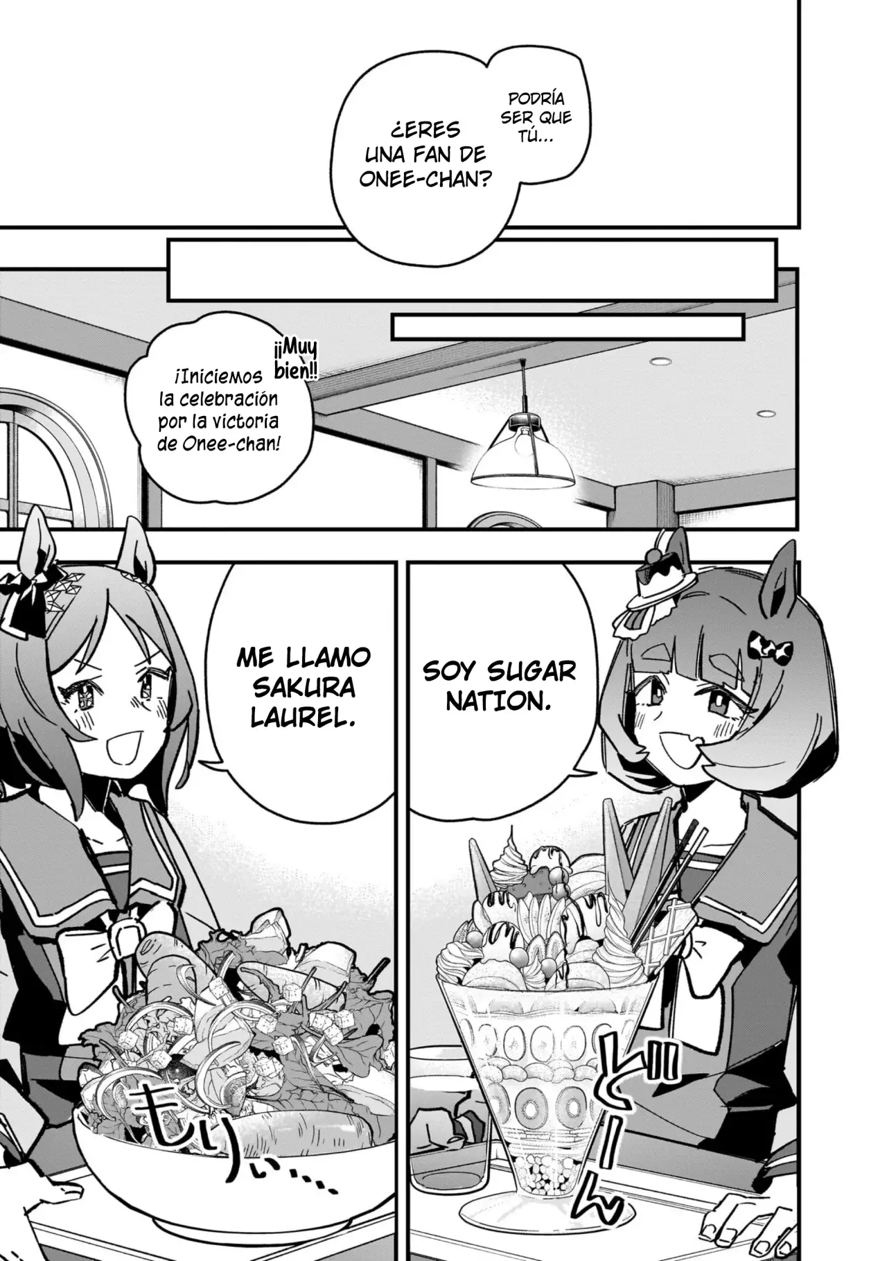 Uma Musume Pretty Derby: Star Blossom Capitulo 10: Clase Maiden página 9