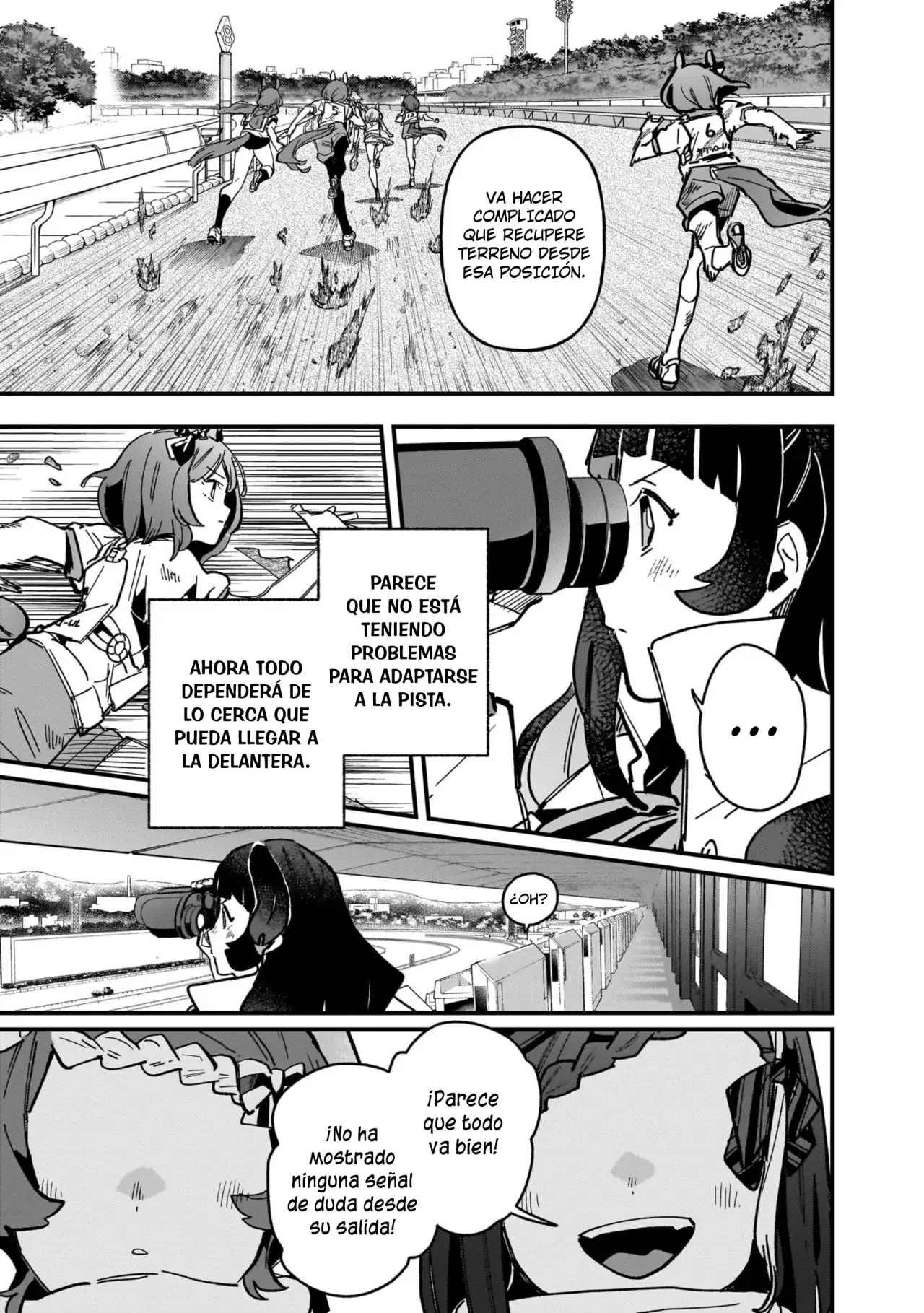 Uma Musume Pretty Derby: Star Blossom Capitulo 11: Una Ganadora página 13