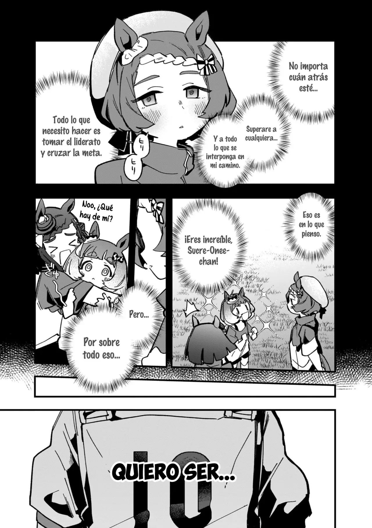 Uma Musume Pretty Derby: Star Blossom Capitulo 11: Una Ganadora página 4