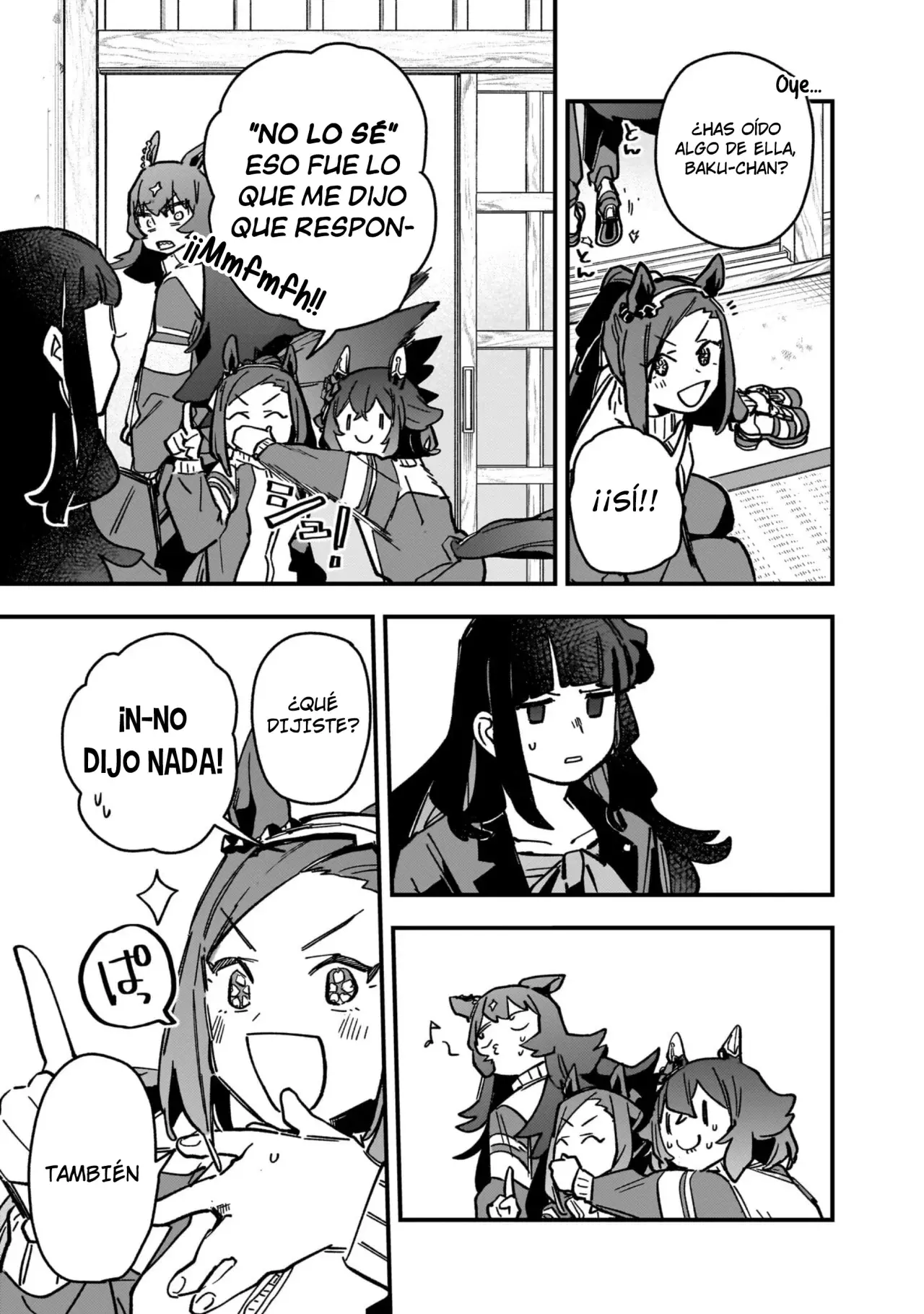 Uma Musume Pretty Derby: Star Blossom Capitulo 14: Descanso página 3