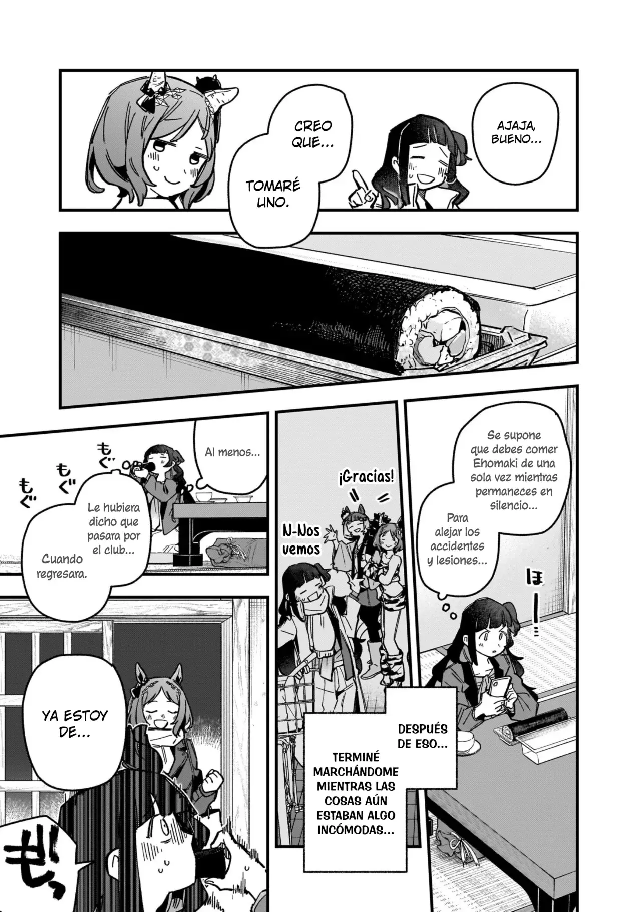 Uma Musume Pretty Derby: Star Blossom Capitulo 14: Descanso página 7