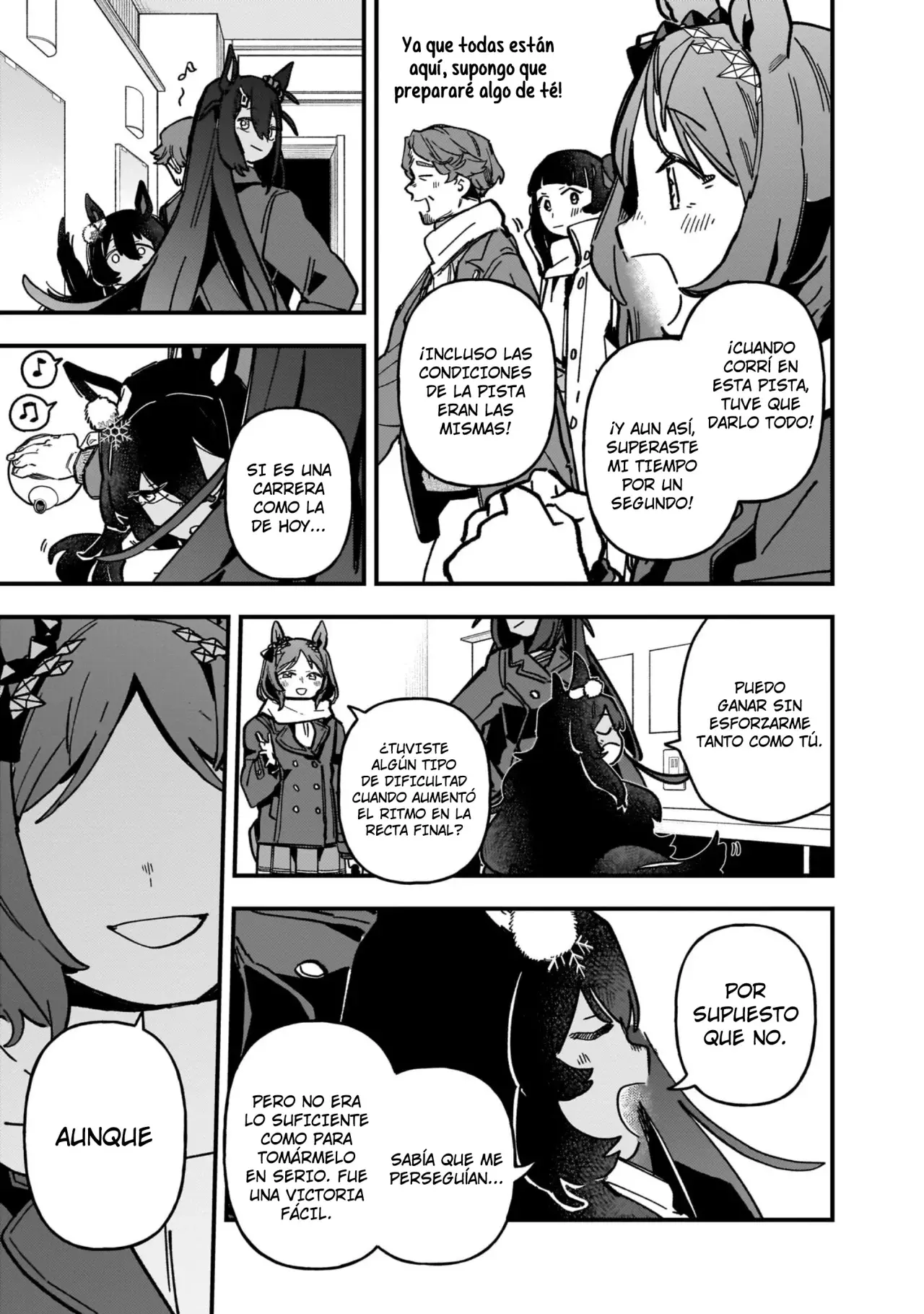 Uma Musume Pretty Derby: Star Blossom Capitulo 15: Snow In Hazard página 11