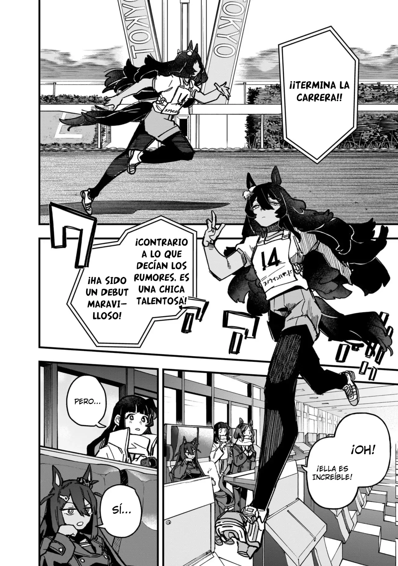 Uma Musume Pretty Derby: Star Blossom Capitulo 15: Snow In Hazard página 4