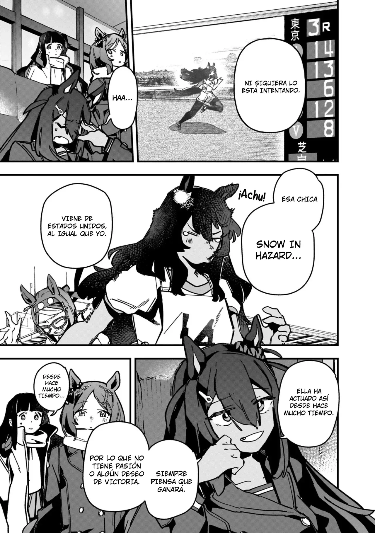 Uma Musume Pretty Derby: Star Blossom Capitulo 15: Snow In Hazard página 5