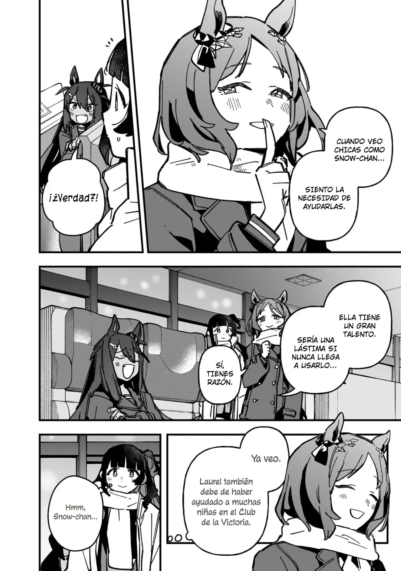 Uma Musume Pretty Derby: Star Blossom Capitulo 15: Snow In Hazard página 8