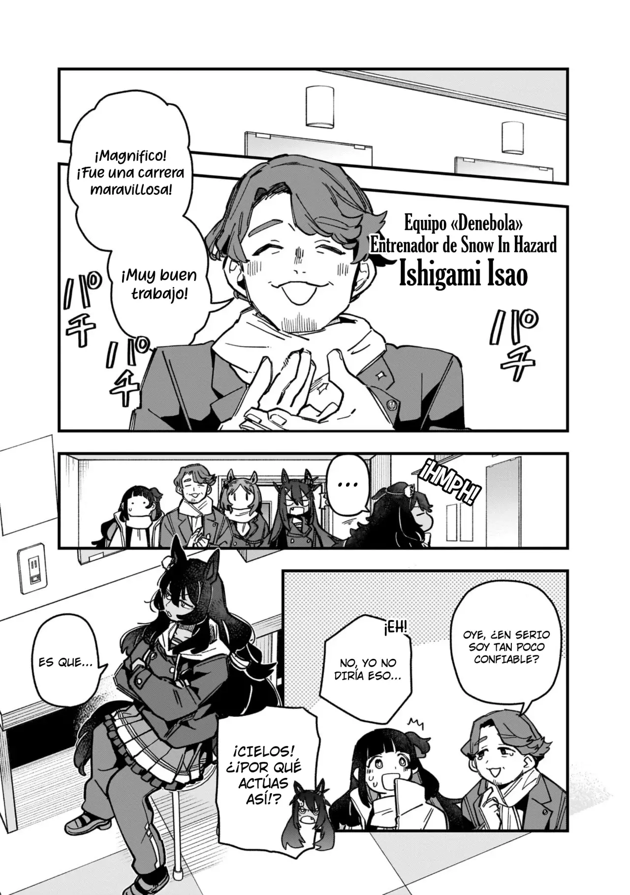 Uma Musume Pretty Derby: Star Blossom Capitulo 15: Snow In Hazard página 9
