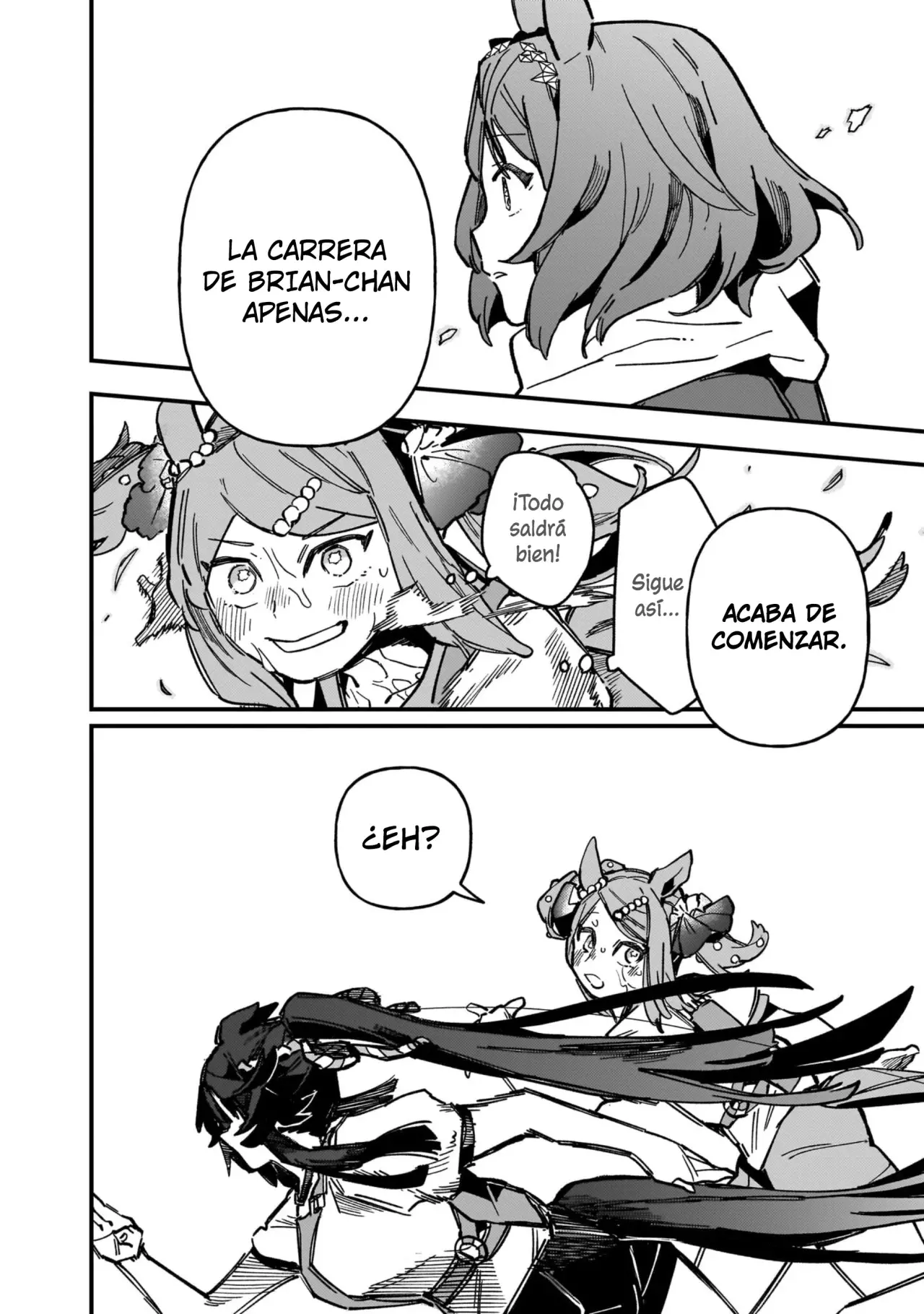 Uma Musume Pretty Derby: Star Blossom Capitulo 16: Campeona de la División Junior página 10