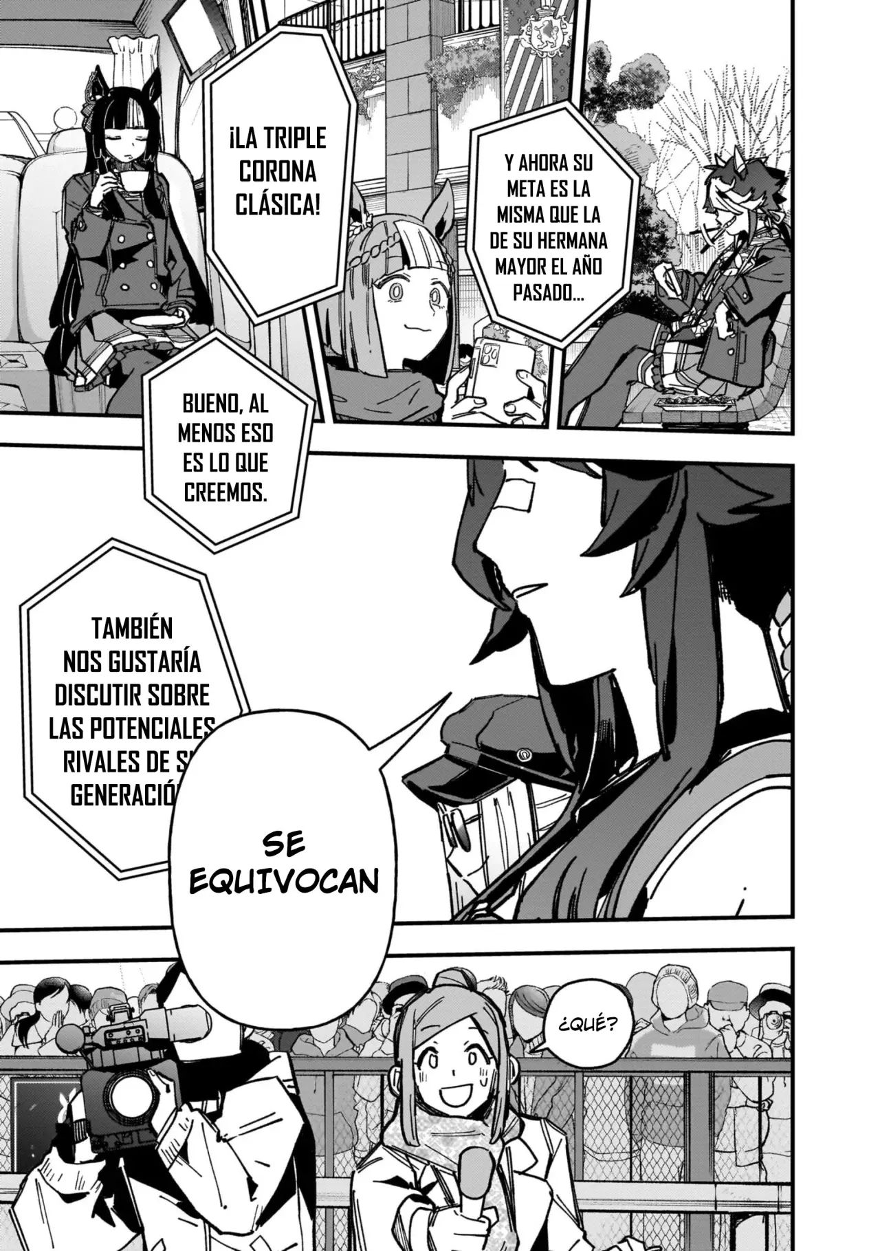 Uma Musume Pretty Derby: Star Blossom Capitulo 16: Campeona de la División Junior página 17