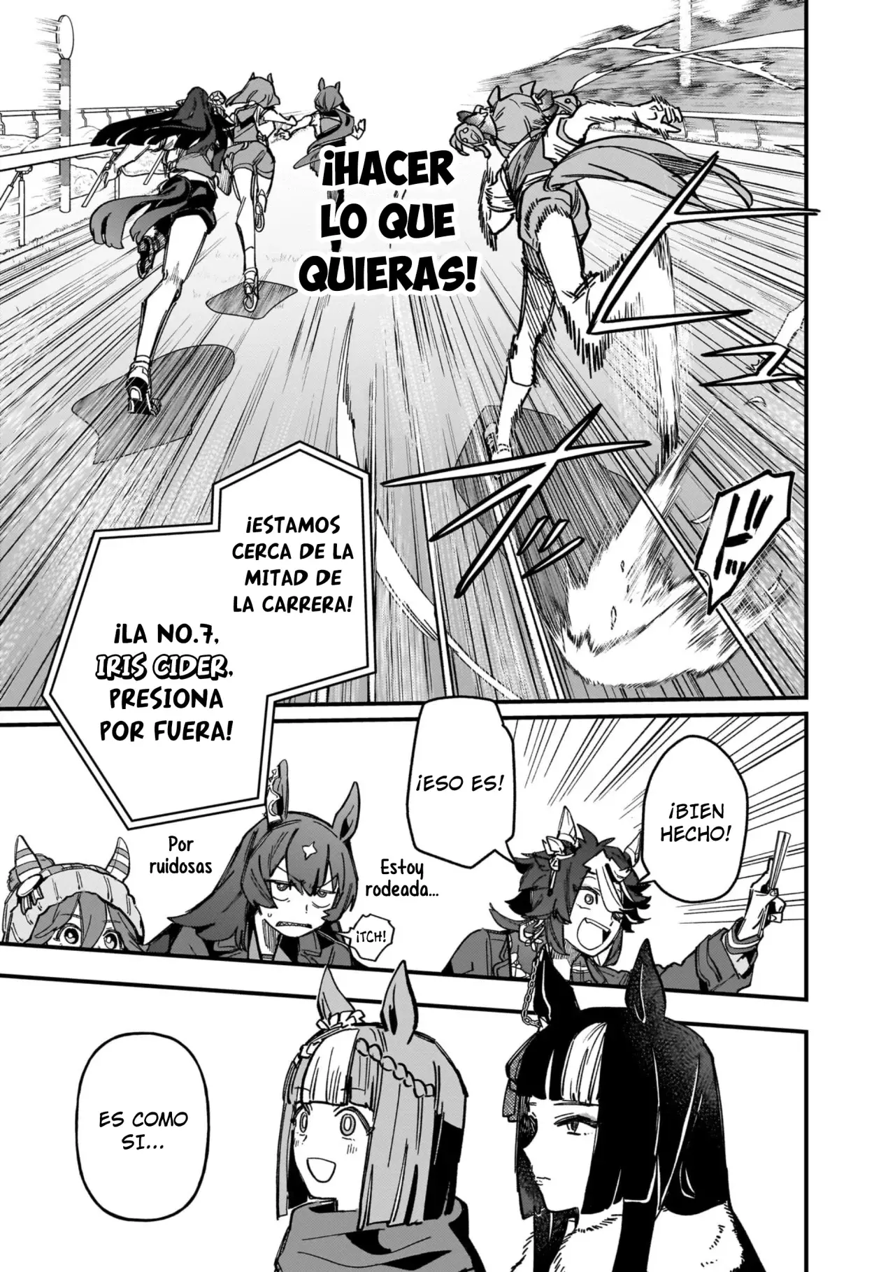 Uma Musume Pretty Derby: Star Blossom Capitulo 16: Campeona de la División Junior página 5
