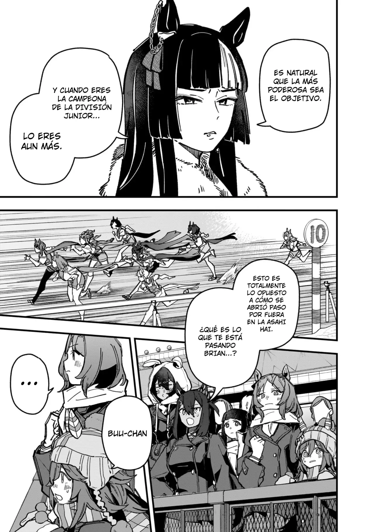Uma Musume Pretty Derby: Star Blossom Capitulo 16: Campeona de la División Junior página 7