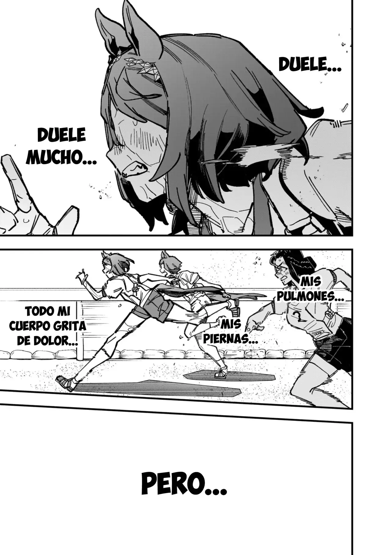 Uma Musume Pretty Derby: Star Blossom Capitulo 19: Recta Final página 12