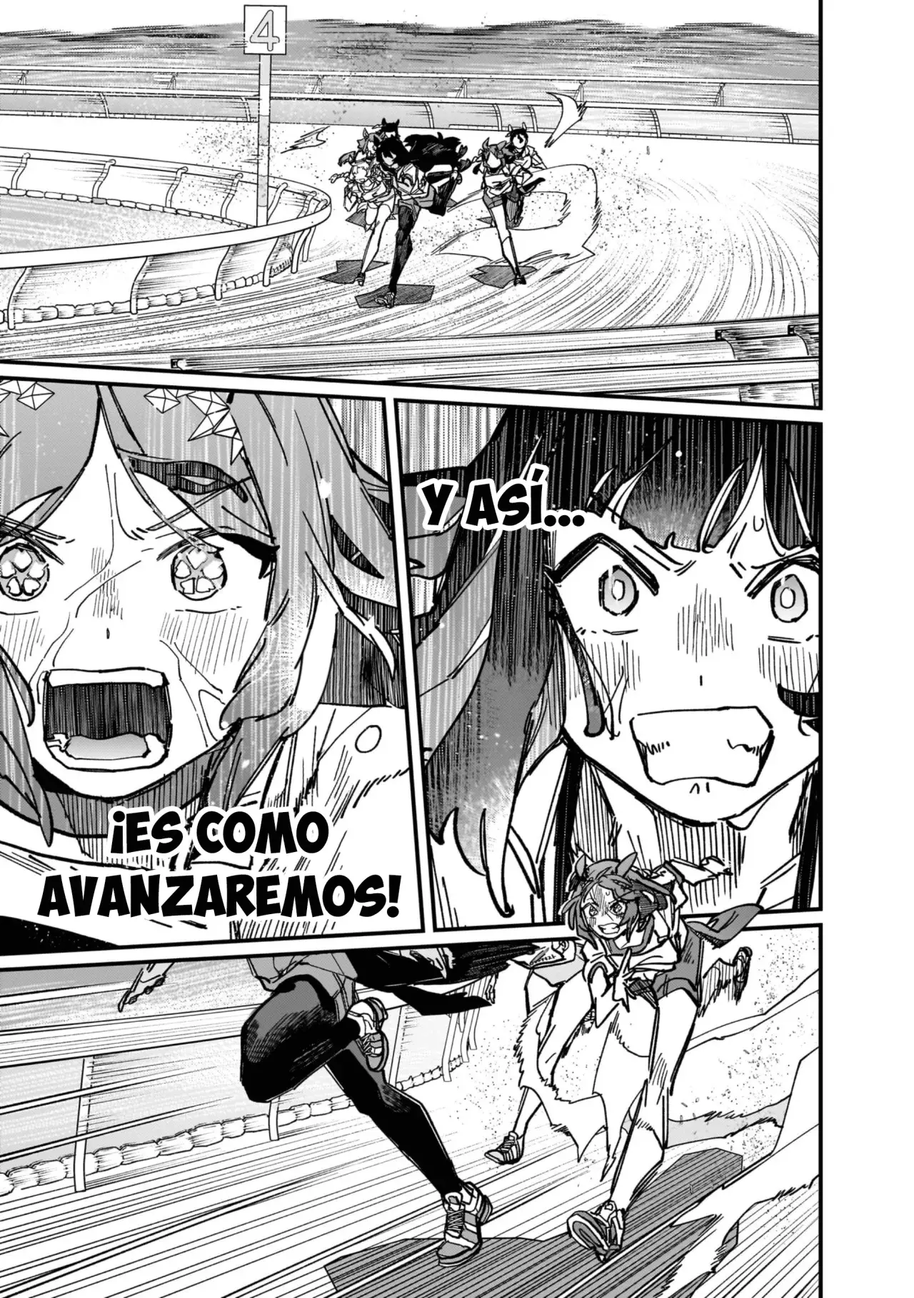 Uma Musume Pretty Derby: Star Blossom Capitulo 19: Recta Final página 16