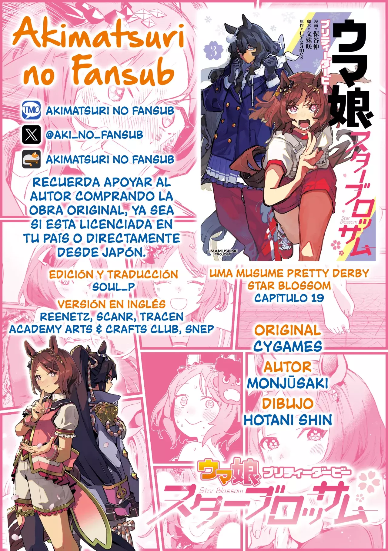 Uma Musume Pretty Derby: Star Blossom Capitulo 19: Recta Final página 23