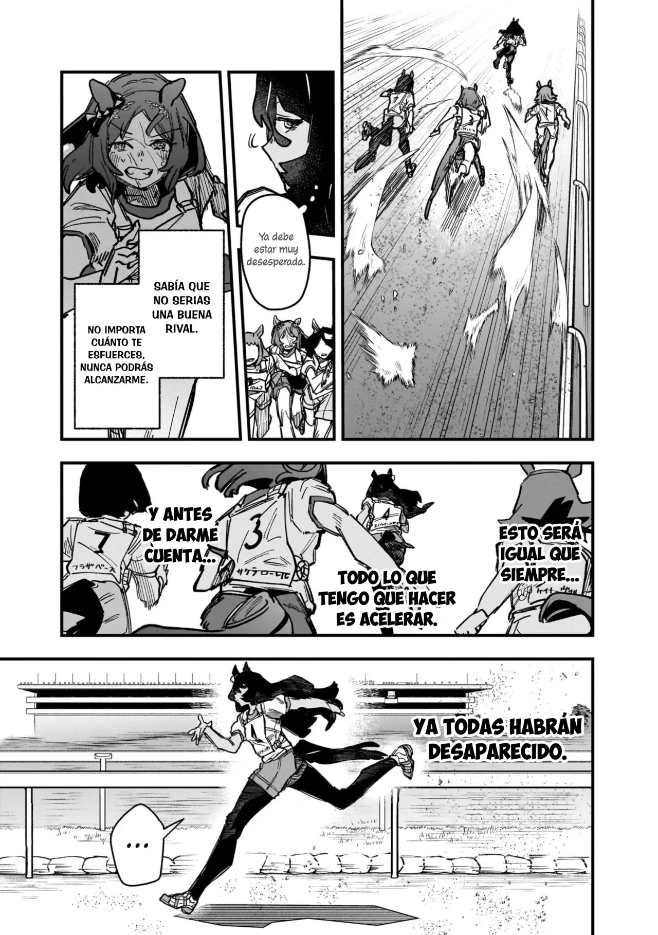 Uma Musume Pretty Derby: Star Blossom Capitulo 19: Recta Final página 8