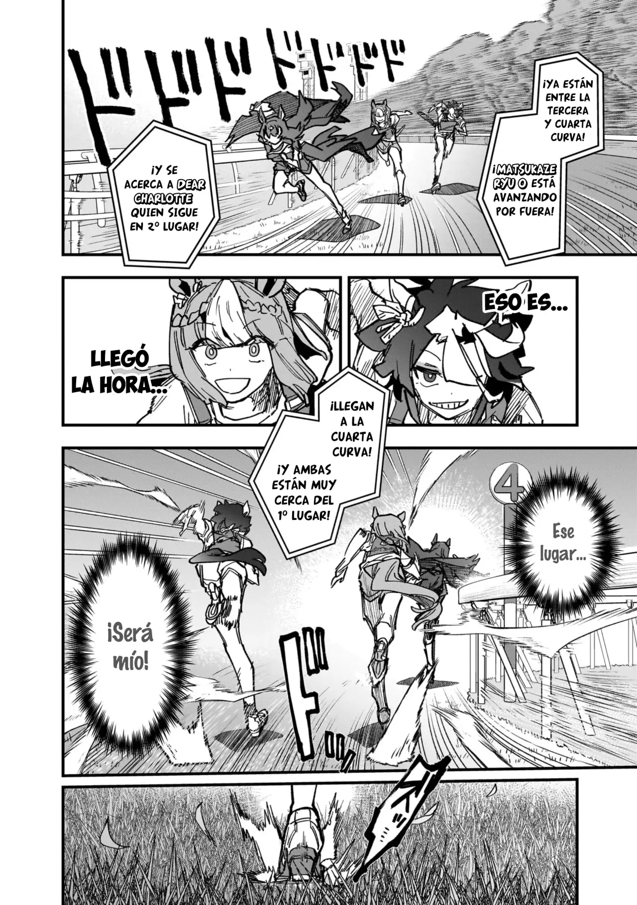 Uma Musume Pretty Derby: Star Blossom Capitulo 21: El Derecho a Enfrentar a Narita Brian página 12