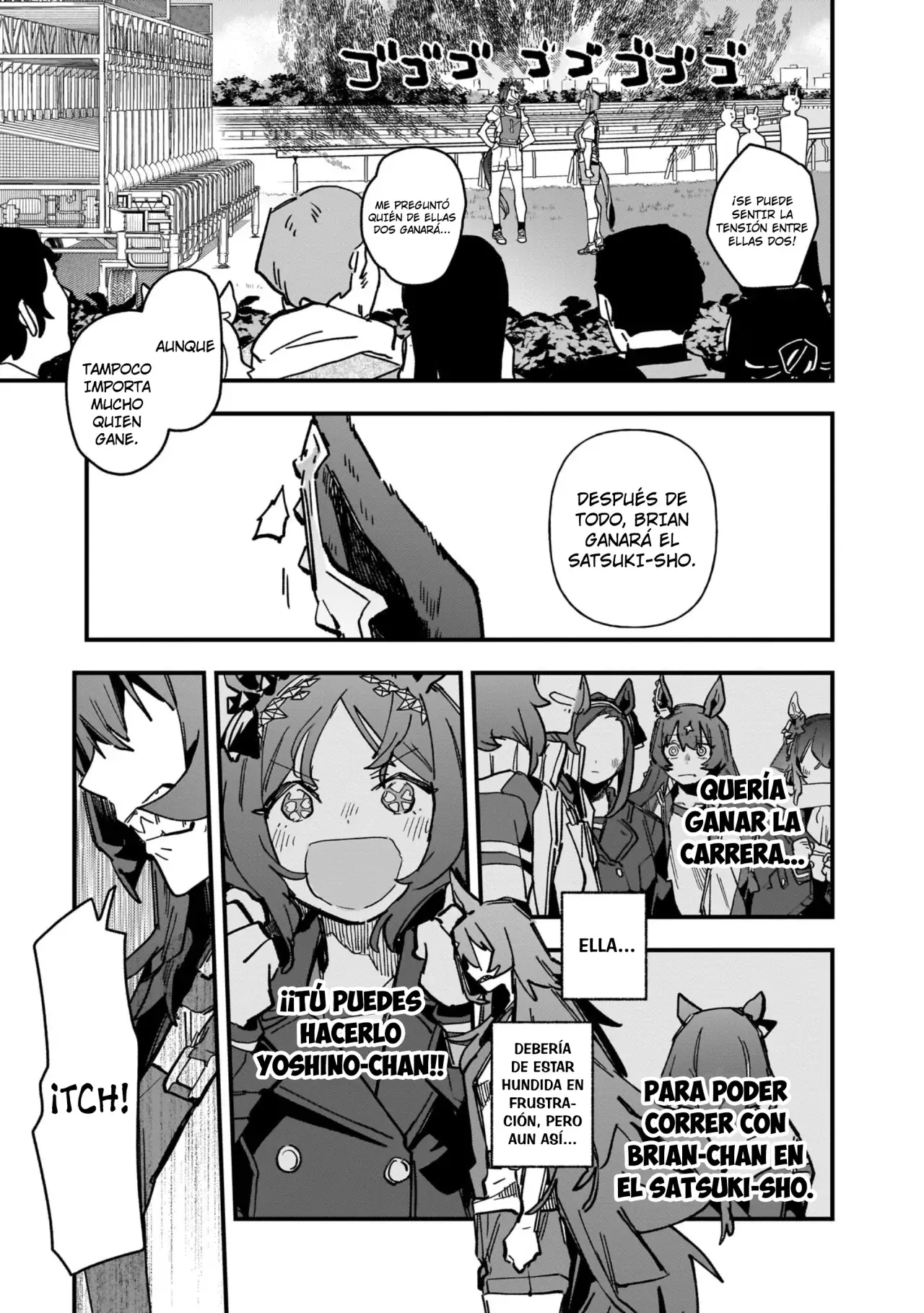 Uma Musume Pretty Derby: Star Blossom Capitulo 21: El Derecho a Enfrentar a Narita Brian página 7