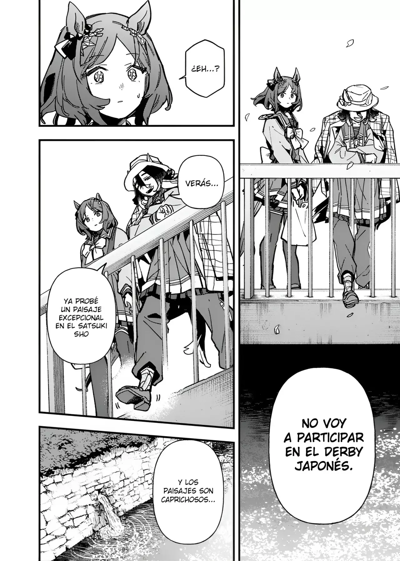 Uma Musume Pretty Derby: Star Blossom Capitulo 24: Un Paisaje Excepcional página 15