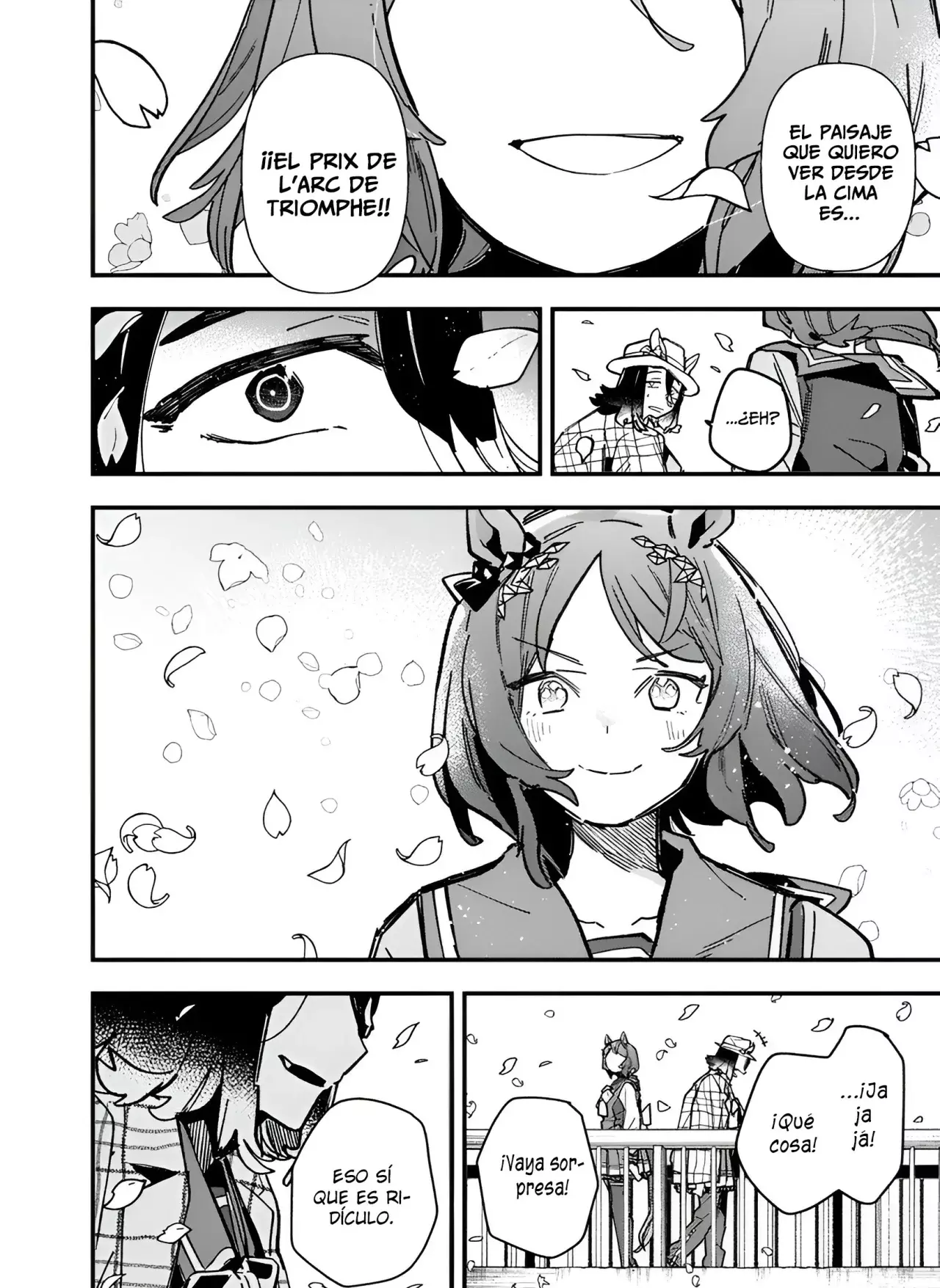 Uma Musume Pretty Derby: Star Blossom Capitulo 24: Un Paisaje Excepcional página 17