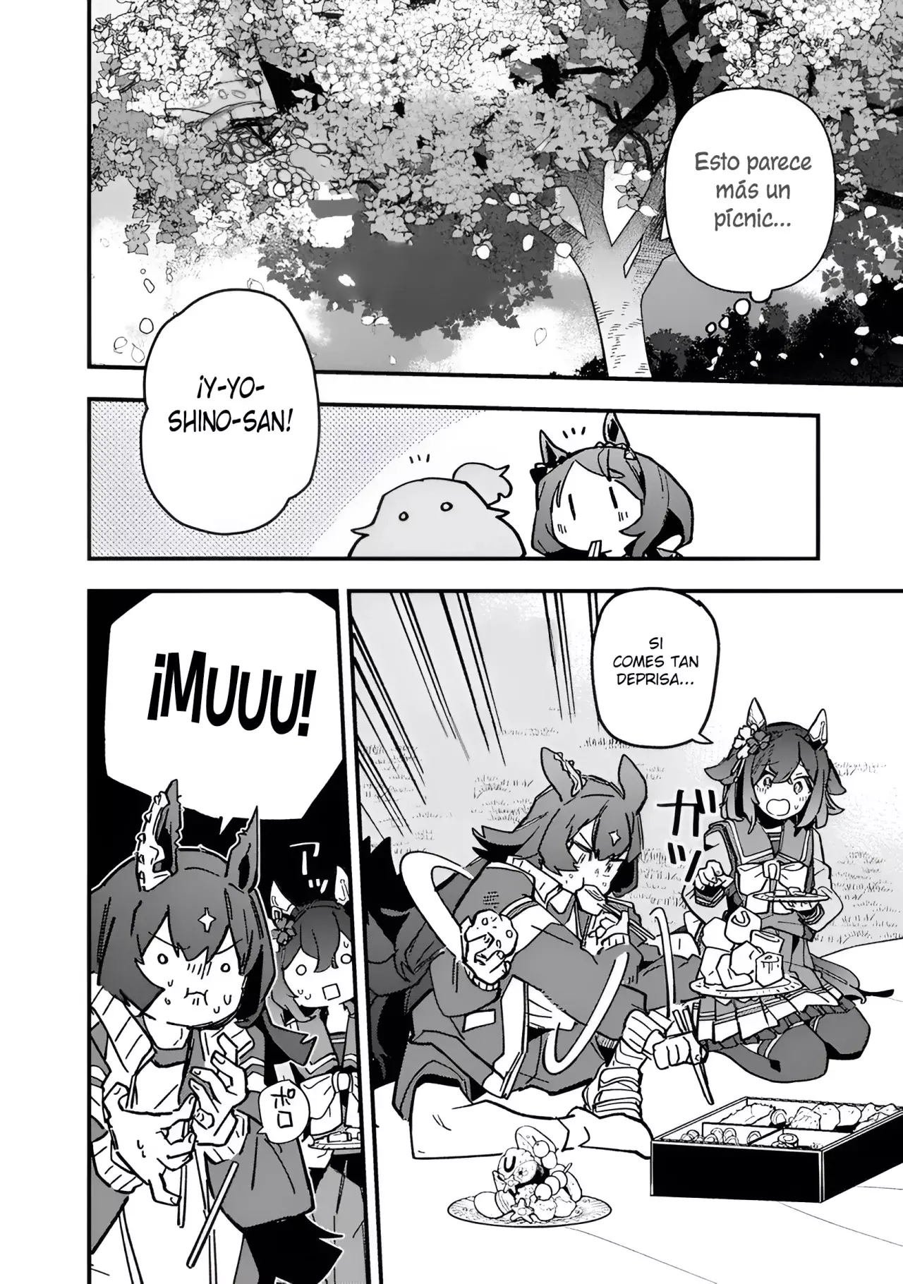 Uma Musume Pretty Derby: Star Blossom Capitulo 24: Un Paisaje Excepcional página 7