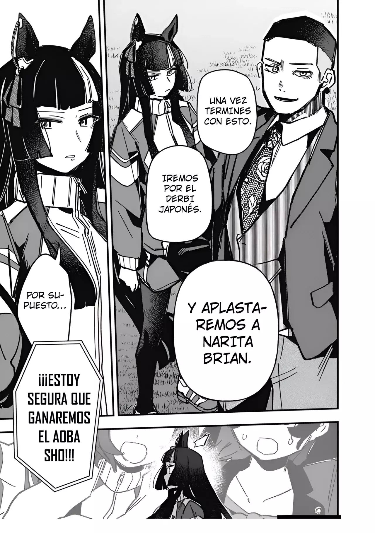 Uma Musume Pretty Derby: Star Blossom Capitulo 25: El Prestigioso Equipo “Regulus” página 22