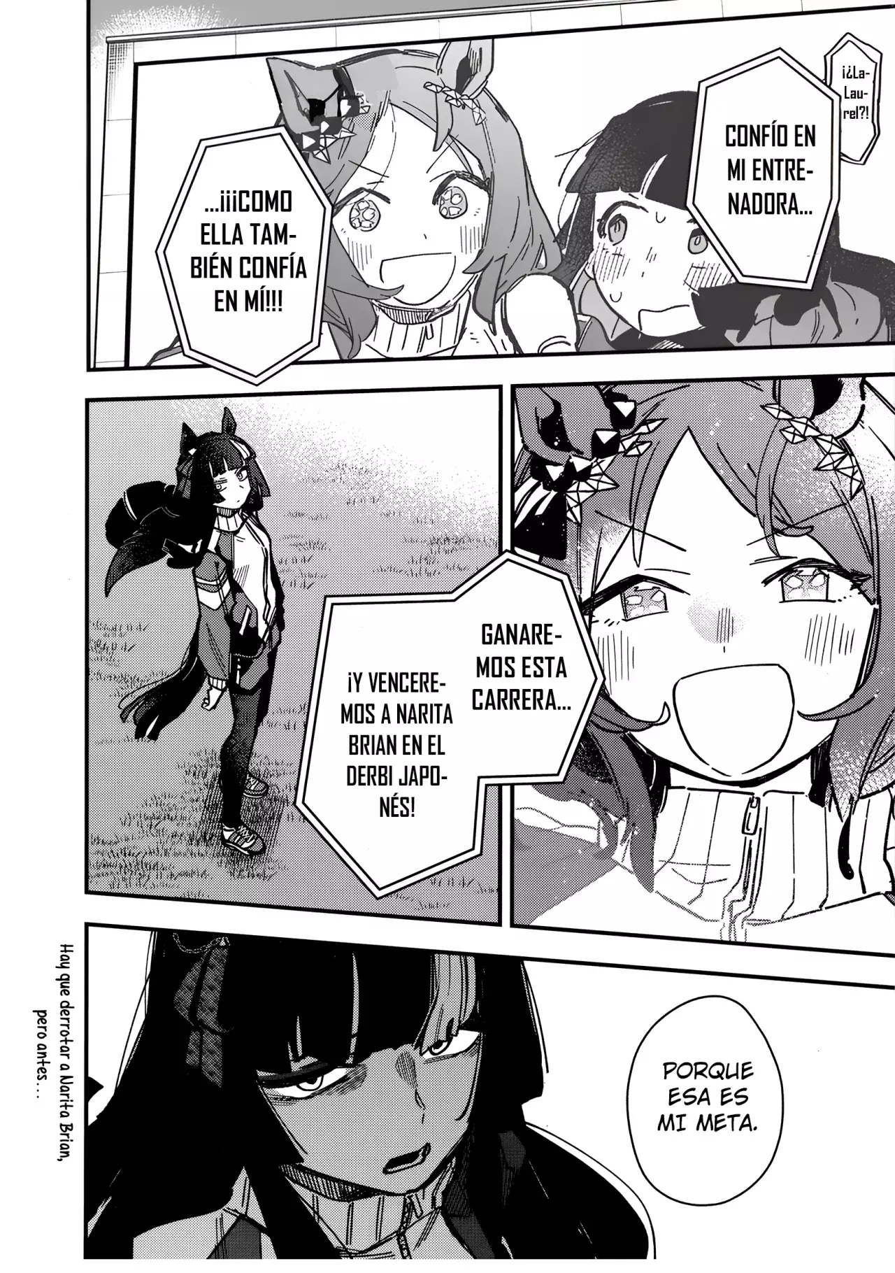 Uma Musume Pretty Derby: Star Blossom Capitulo 25: El Prestigioso Equipo “Regulus” página 23