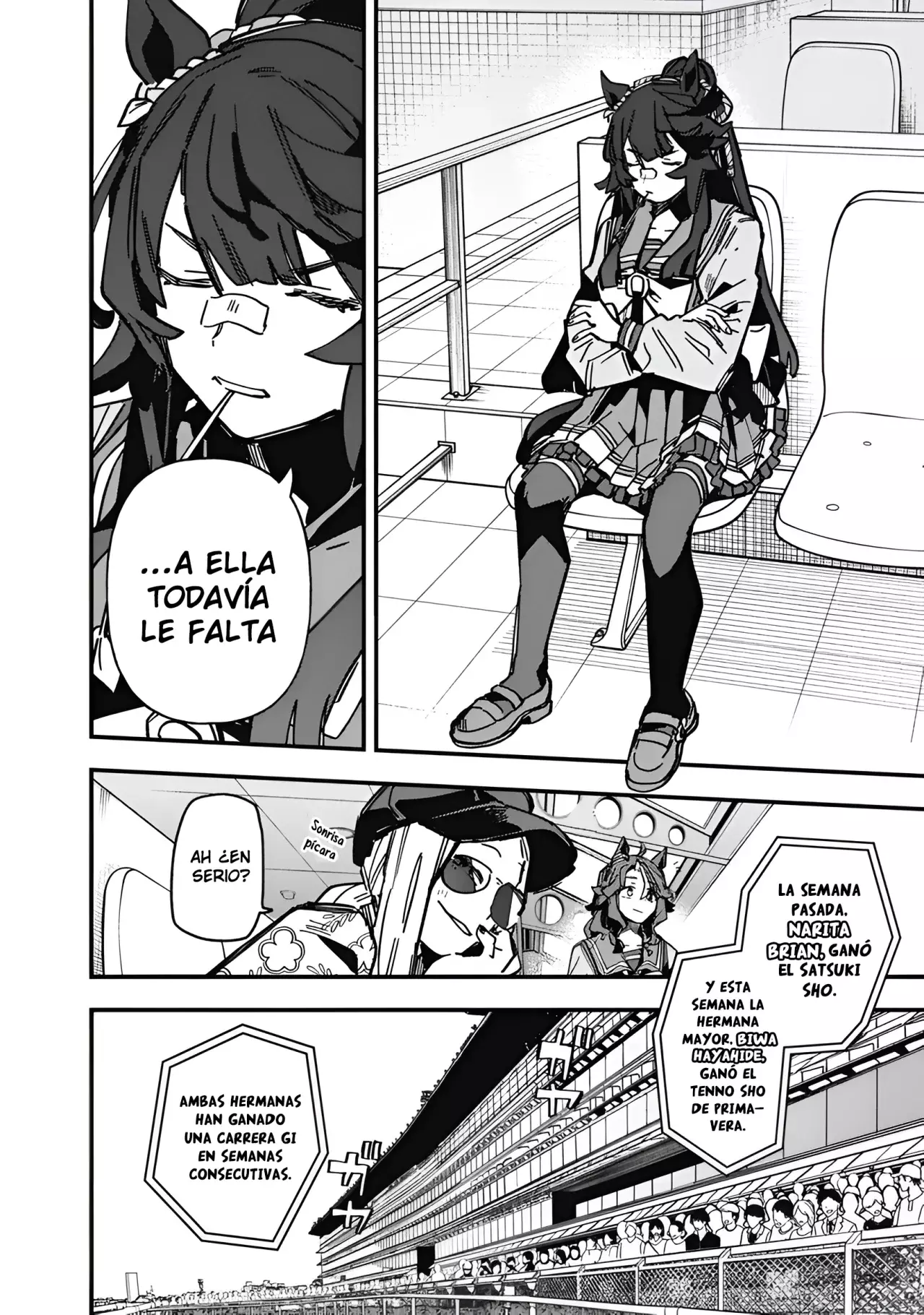 Uma Musume Pretty Derby: Star Blossom Capitulo 25: El Prestigioso Equipo “Regulus” página 5