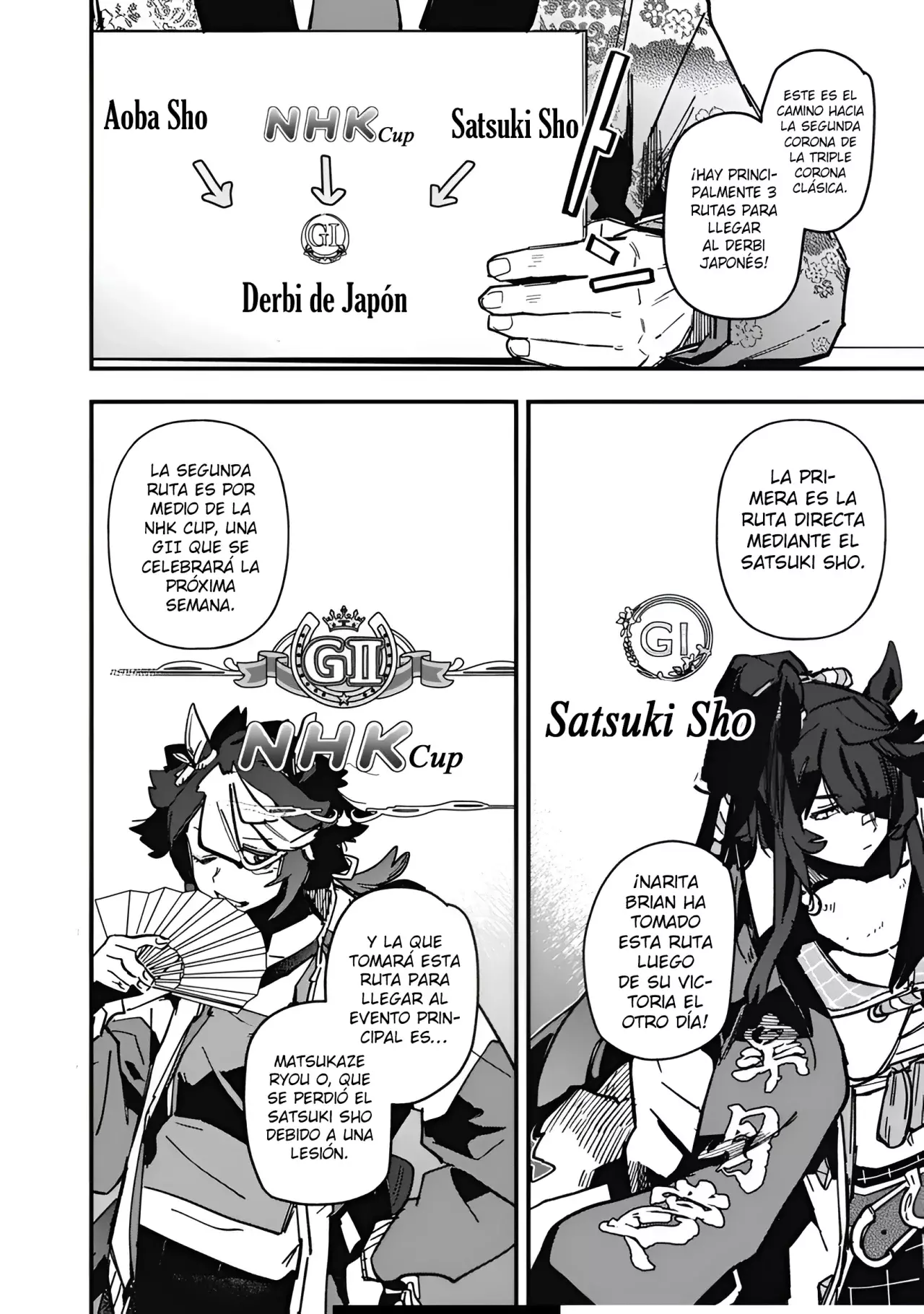 Uma Musume Pretty Derby: Star Blossom Capitulo 26: GIII - Aoba Sho página 3