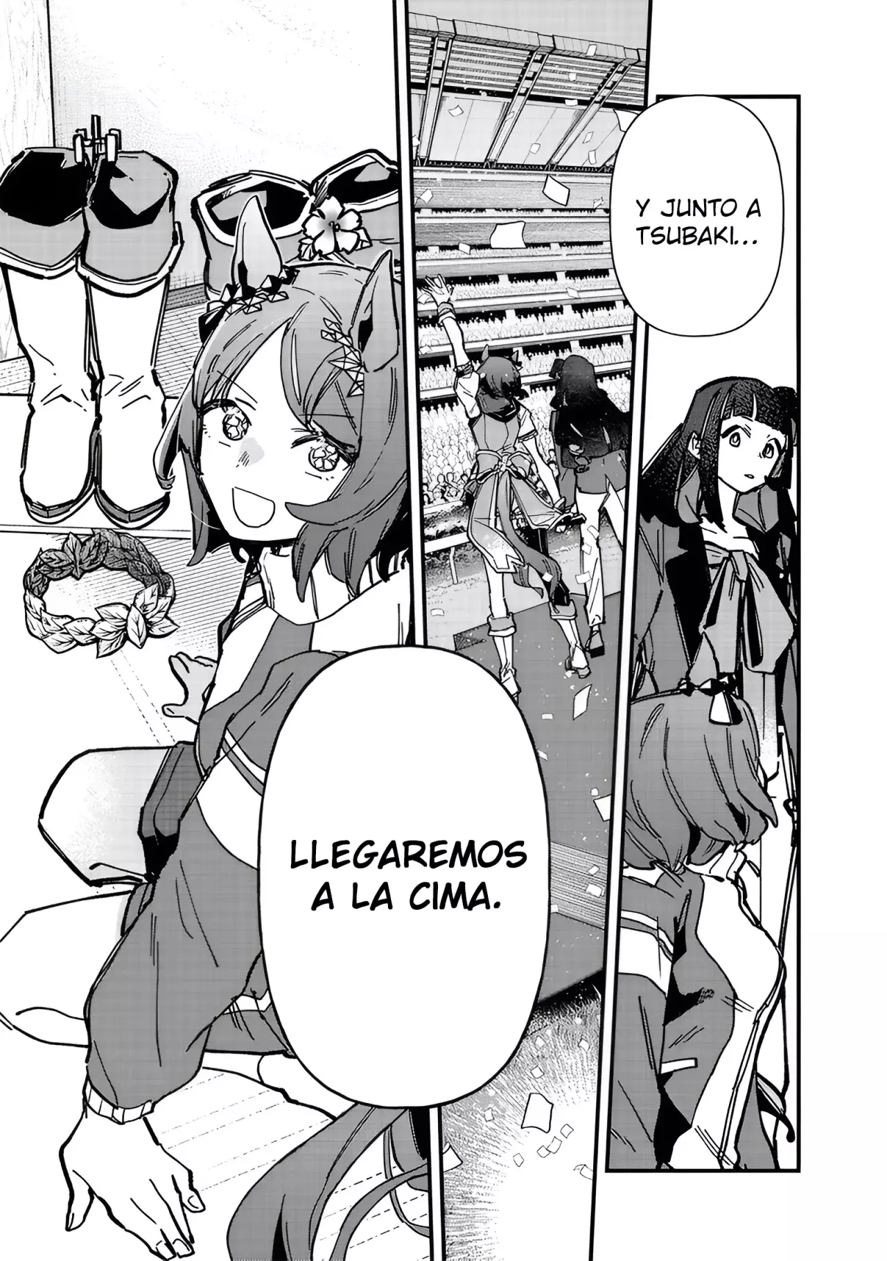 Uma Musume Pretty Derby: Star Blossom Capitulo 30: “Atuendo de Carreras” página 15