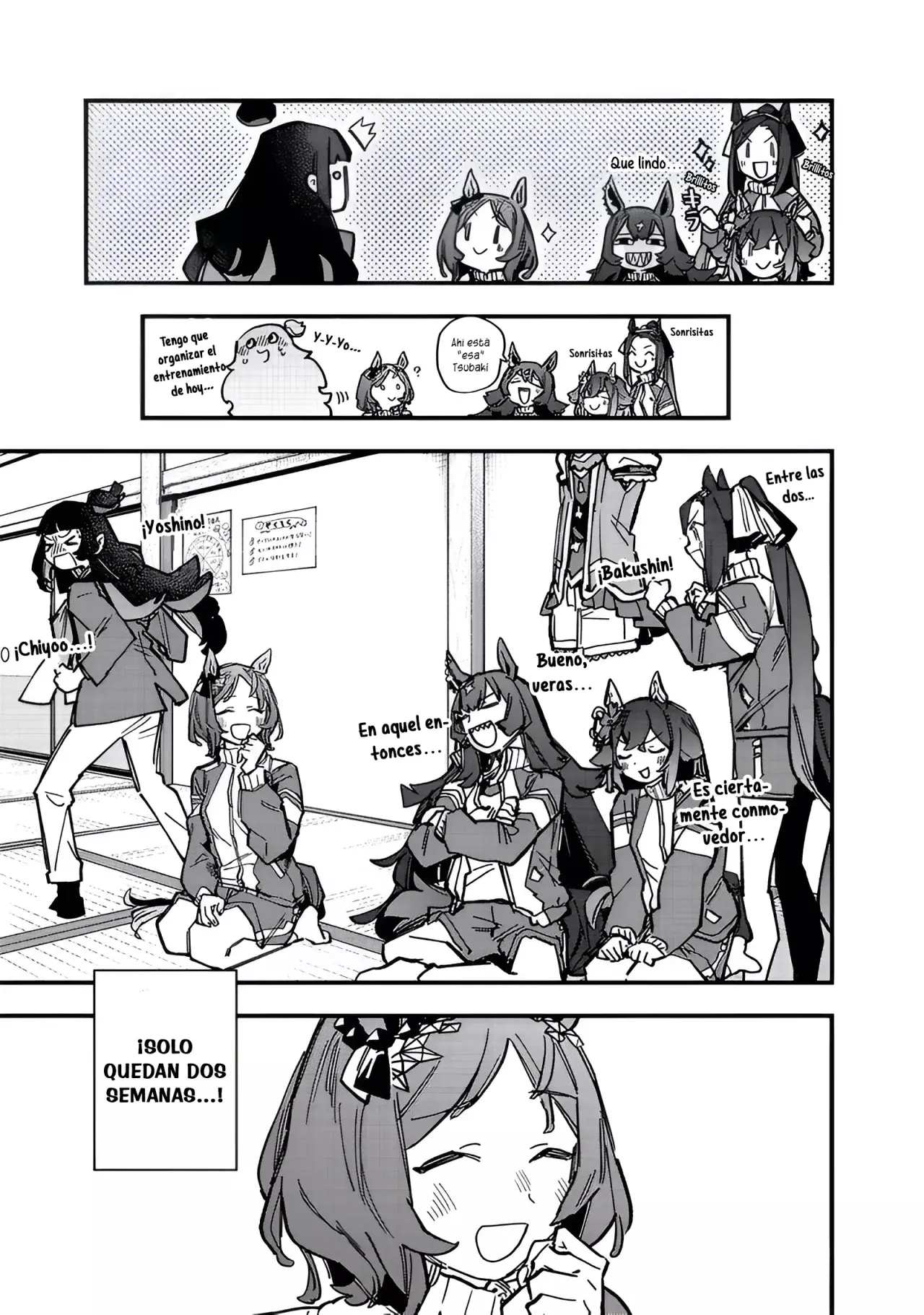 Uma Musume Pretty Derby: Star Blossom Capitulo 30: “Atuendo de Carreras” página 17