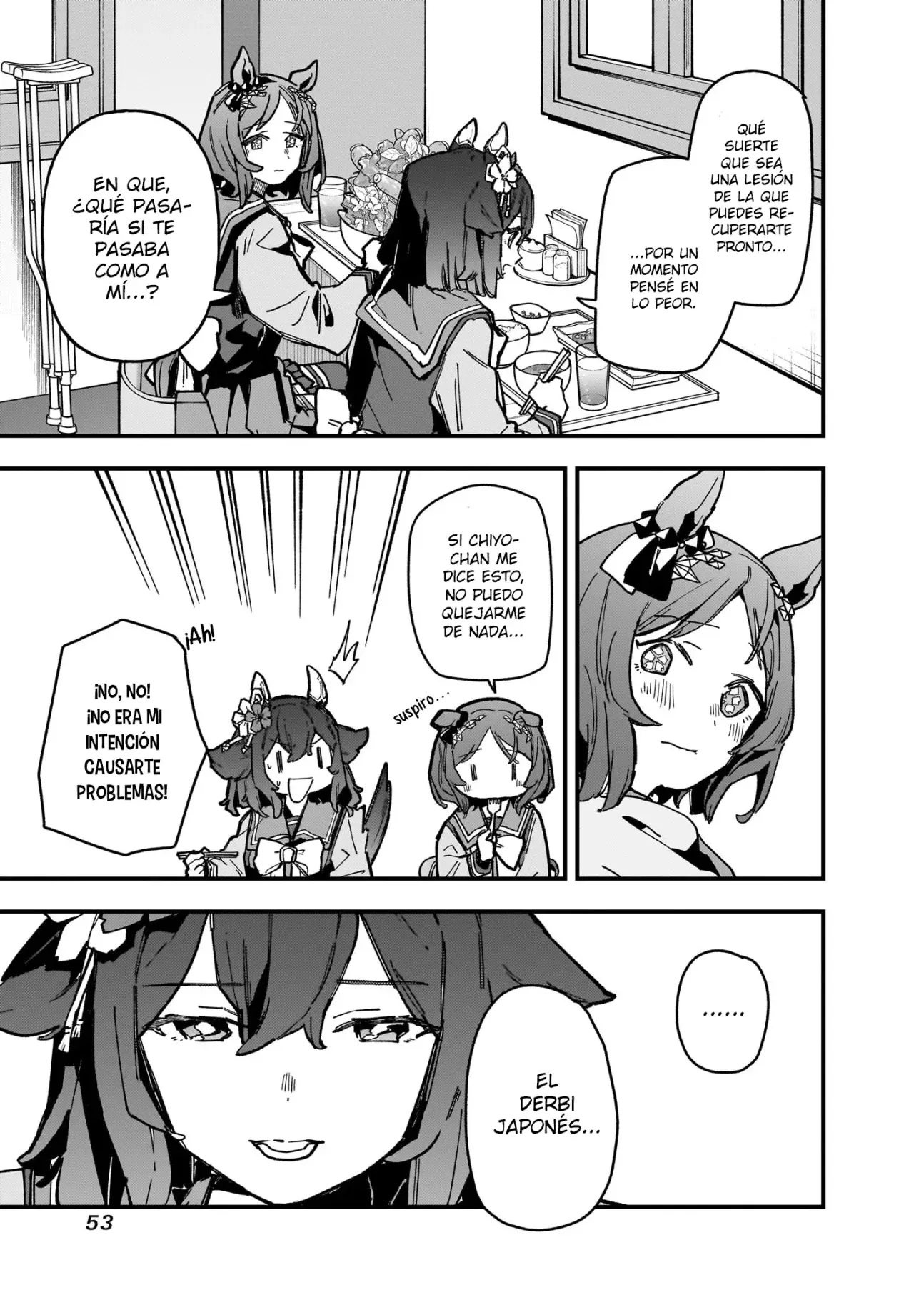 Uma Musume Pretty Derby: Star Blossom Capitulo 31: La Carrera Que Absolutamente Quiero Ganar página 14