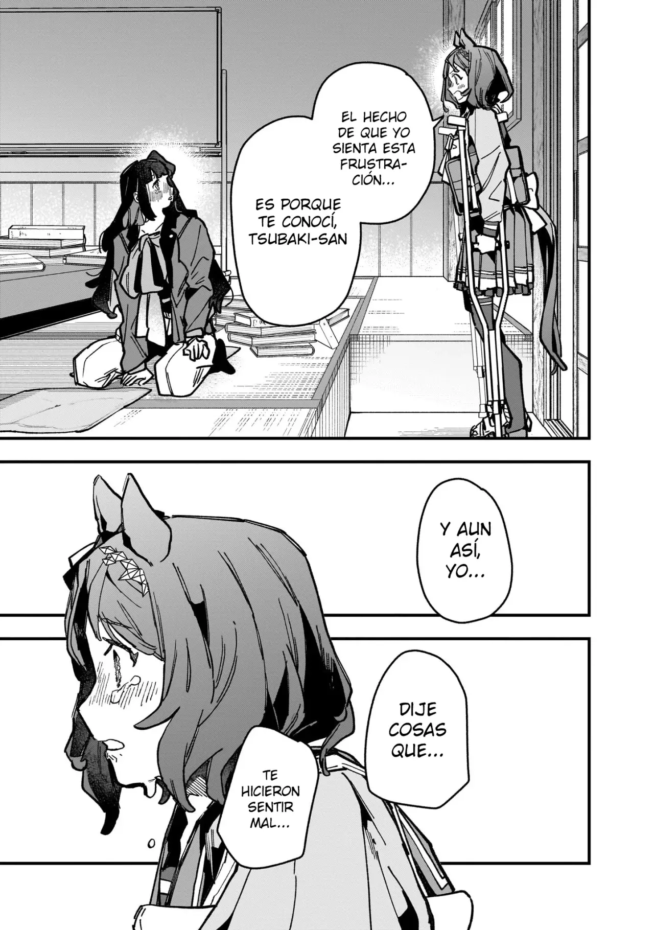 Uma Musume Pretty Derby: Star Blossom Capitulo 32: Perdóname página 12