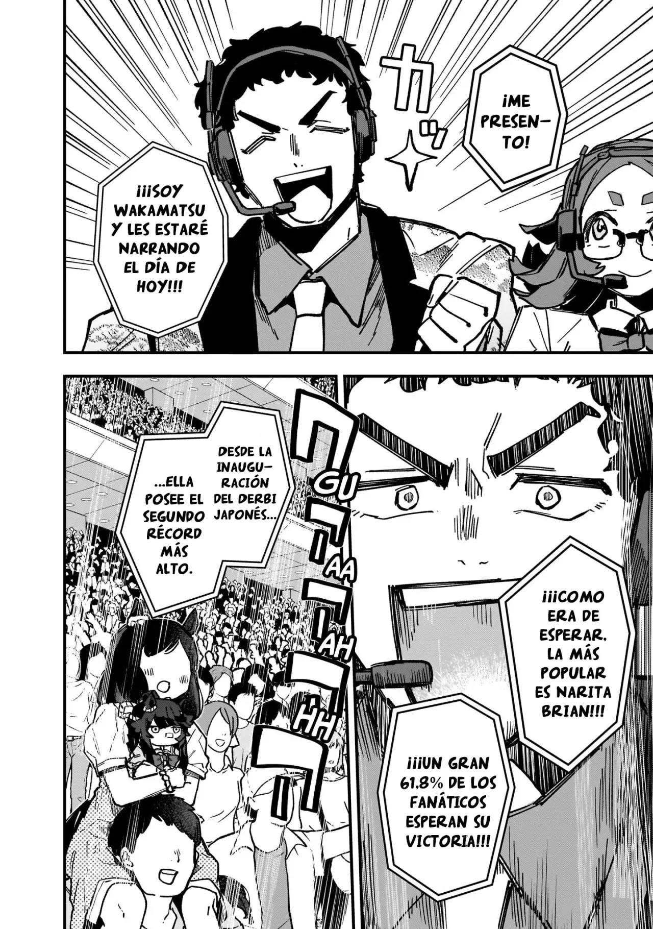 Uma Musume Pretty Derby: Star Blossom Capitulo 33: Derbi Japonés página 3