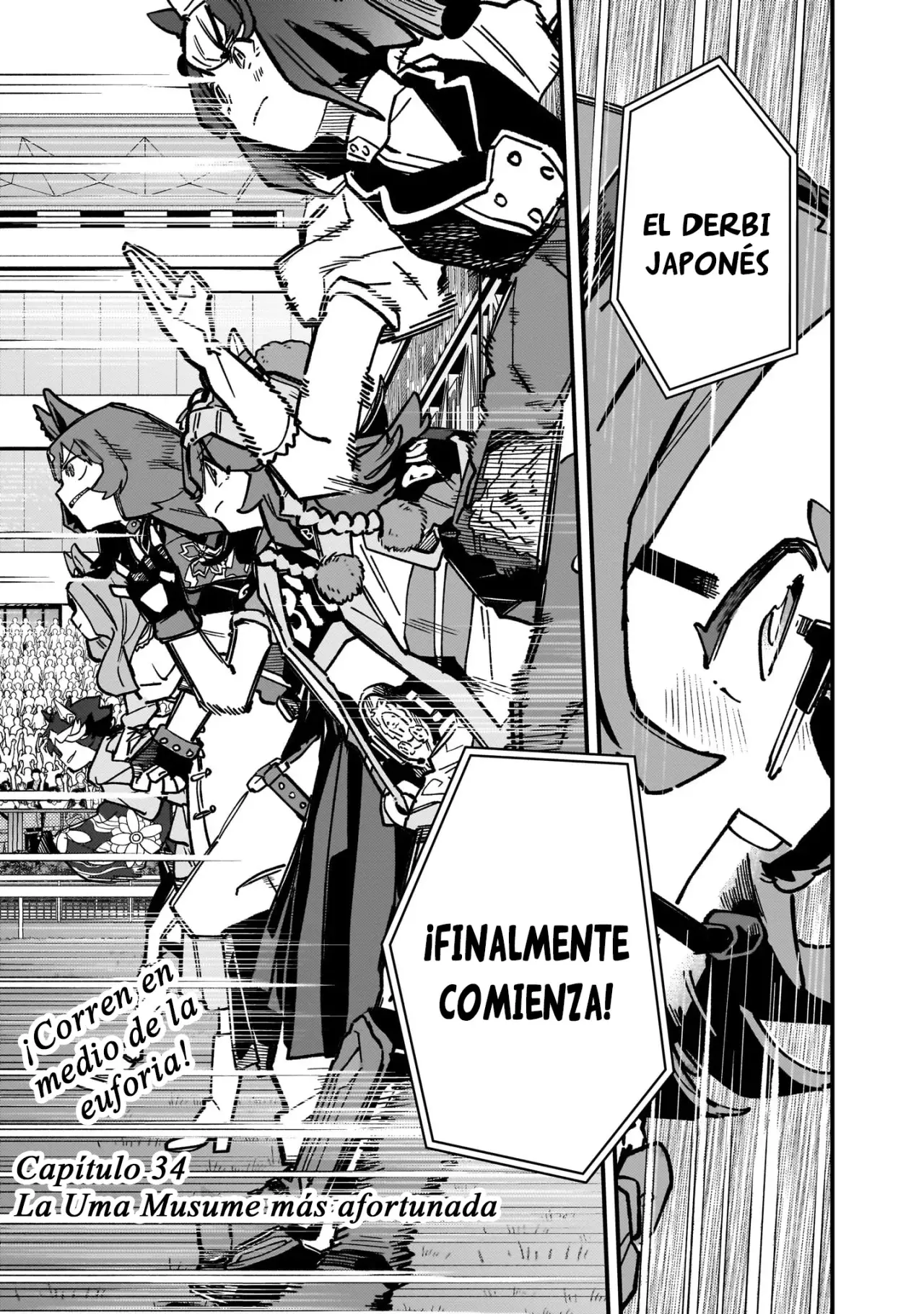 Uma Musume Pretty Derby: Star Blossom Capitulo 34: La Uma Musume Más Afortunada página 2