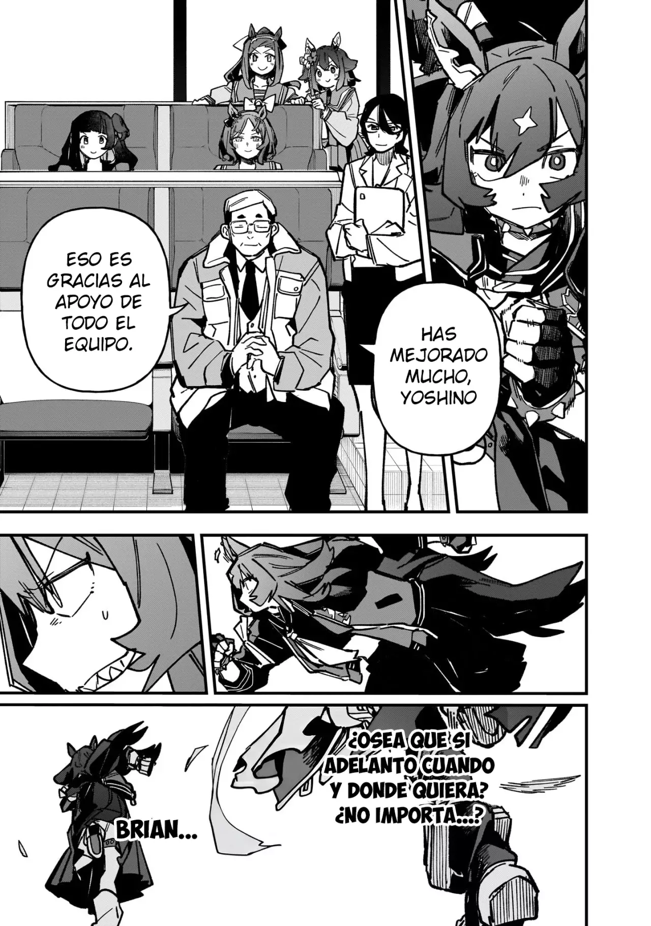 Uma Musume Pretty Derby: Star Blossom Capitulo 34: La Uma Musume Más Afortunada página 8