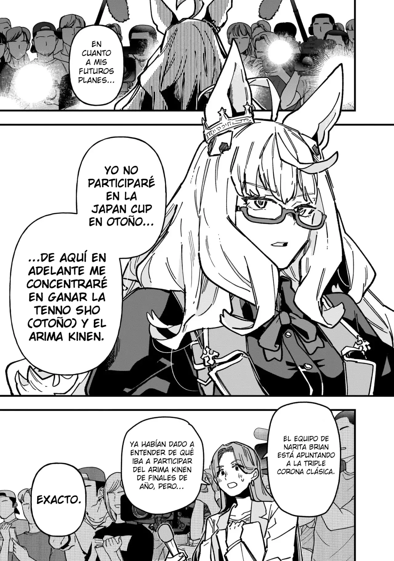 Uma Musume Pretty Derby: Star Blossom Capitulo 36: Campamento de Entrenamiento de Verano página 4