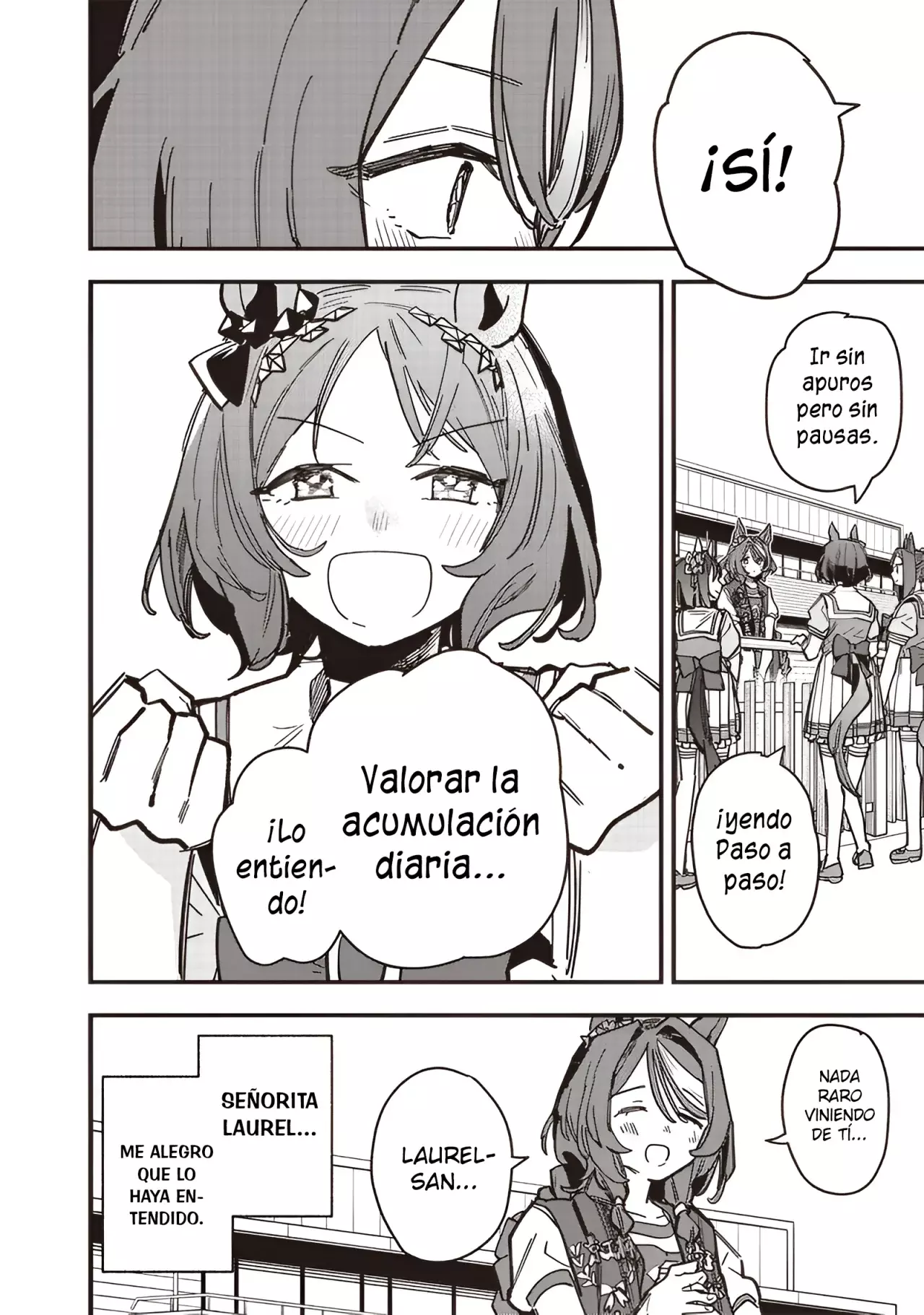 Uma Musume Pretty Derby: Star Blossom Capitulo 39.2: Alimento Medicinal (Segunda Parte) página 14
