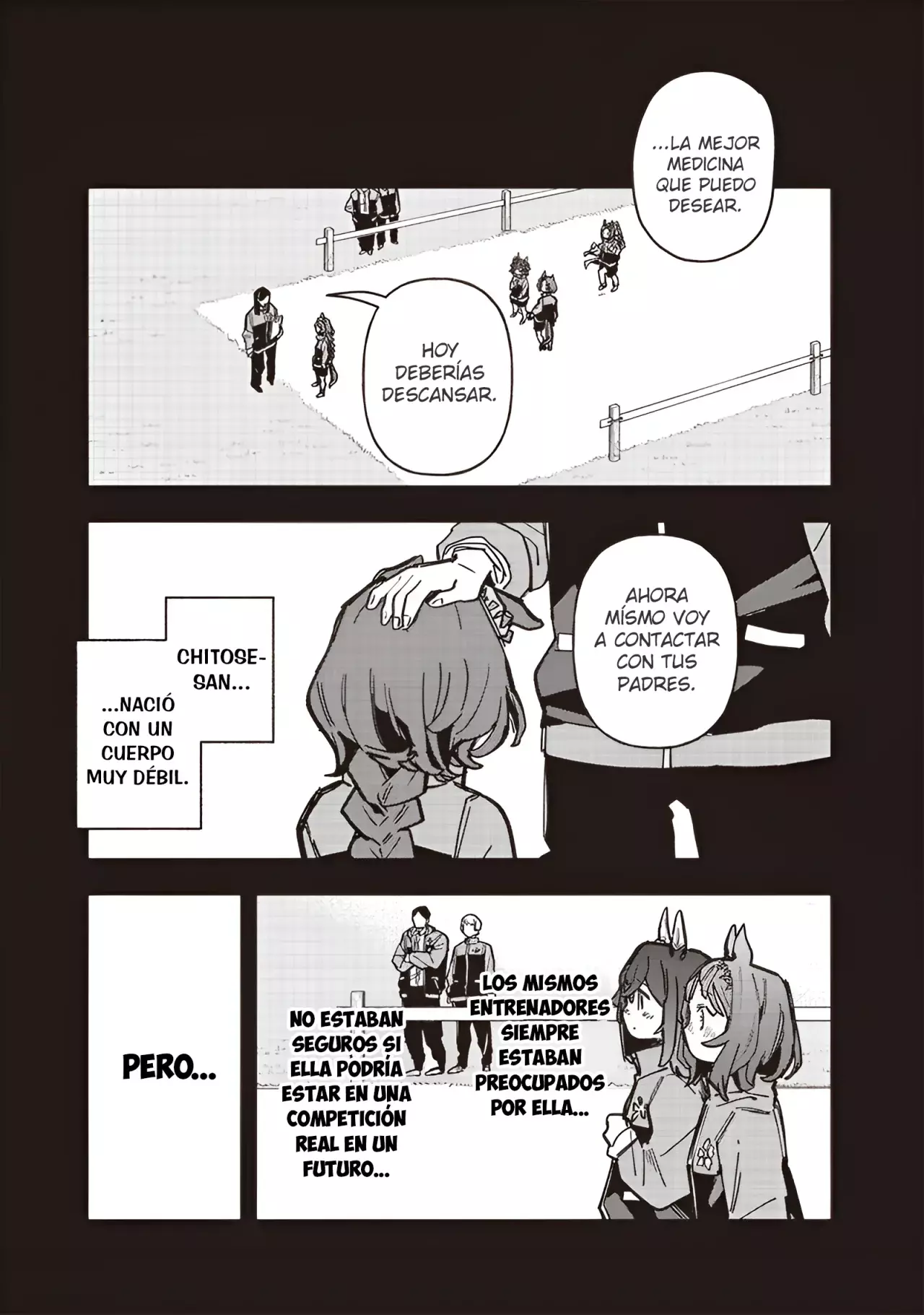 Uma Musume Pretty Derby: Star Blossom Capitulo 39.2: Alimento Medicinal (Segunda Parte) página 6