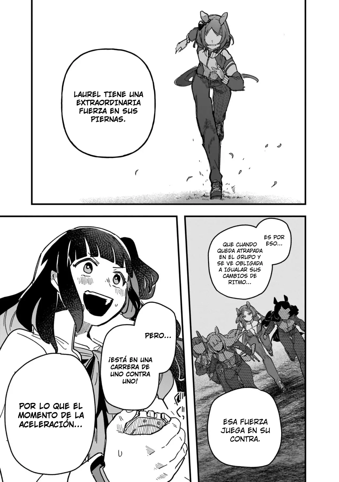 Uma Musume Pretty Derby: Star Blossom Capitulo 4: Tres Furlongs página 16