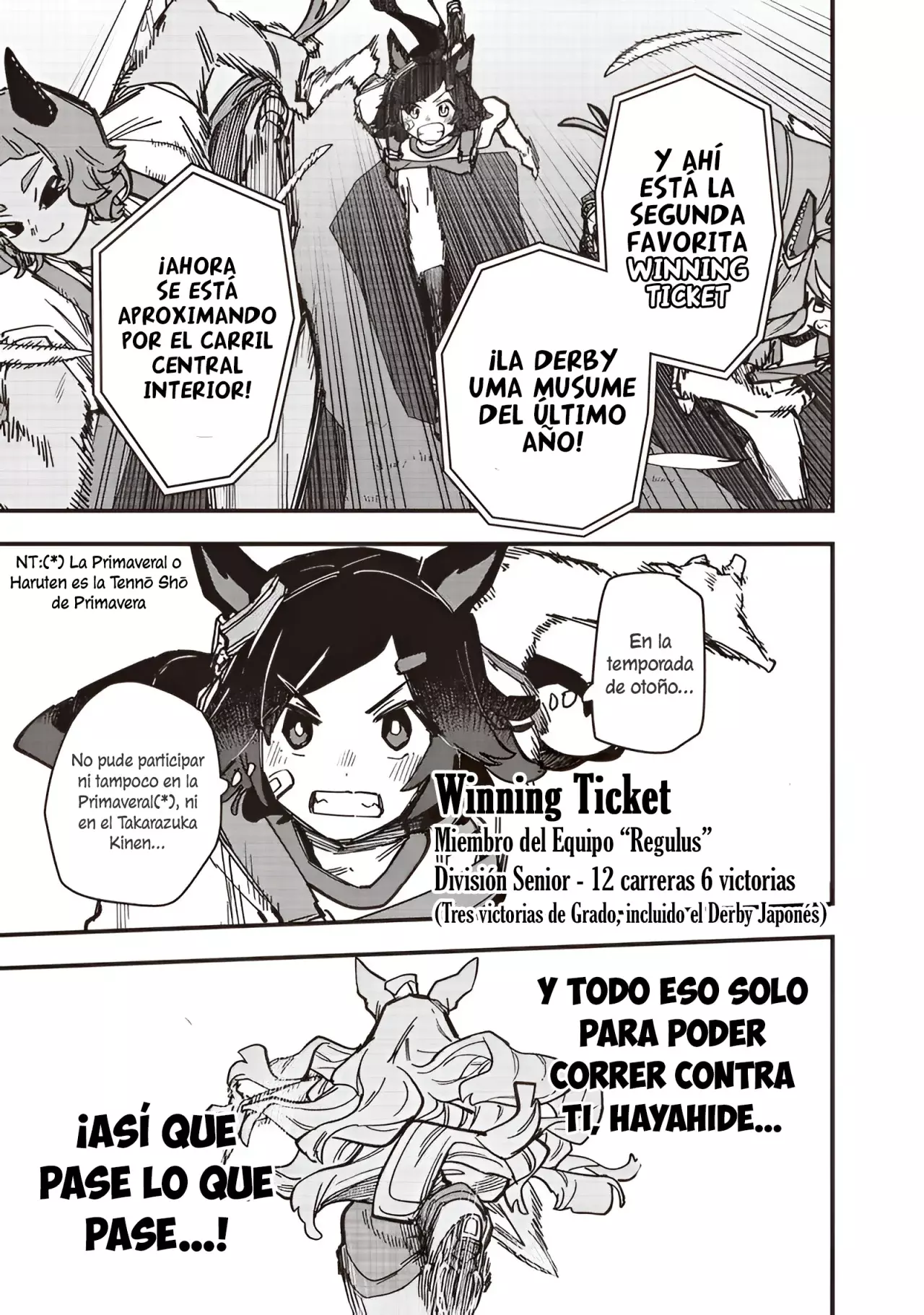 Uma Musume Pretty Derby: Star Blossom Capitulo 40: Un problema de privilegio página 4
