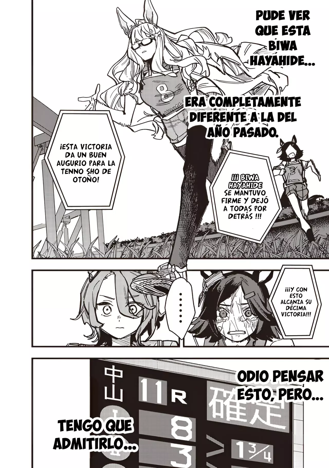 Uma Musume Pretty Derby: Star Blossom Capitulo 40: Un problema de privilegio página 9