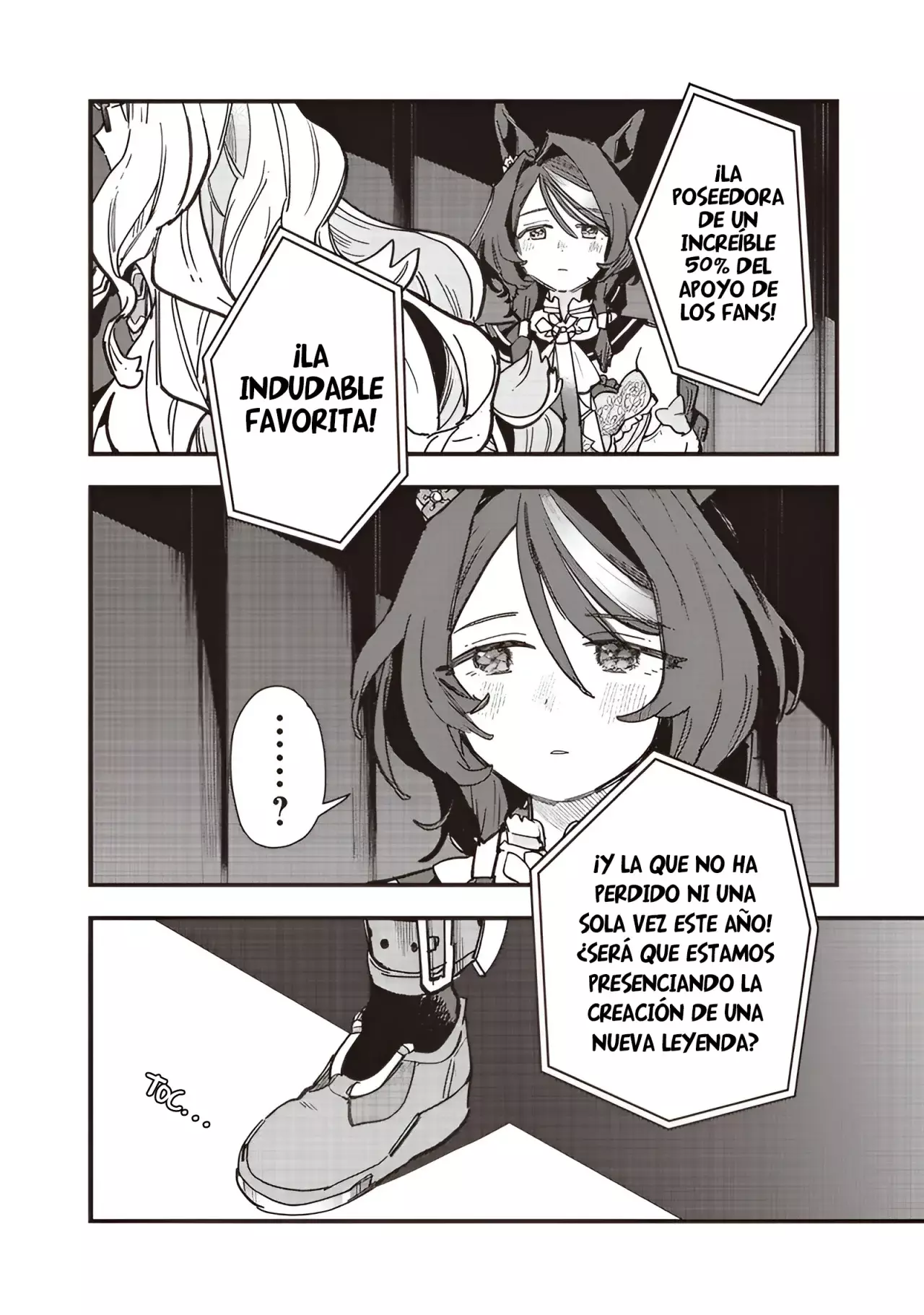 Uma Musume Pretty Derby: Star Blossom Capitulo 41: La Uma musume con el potencial de ser la más fuerte página 18