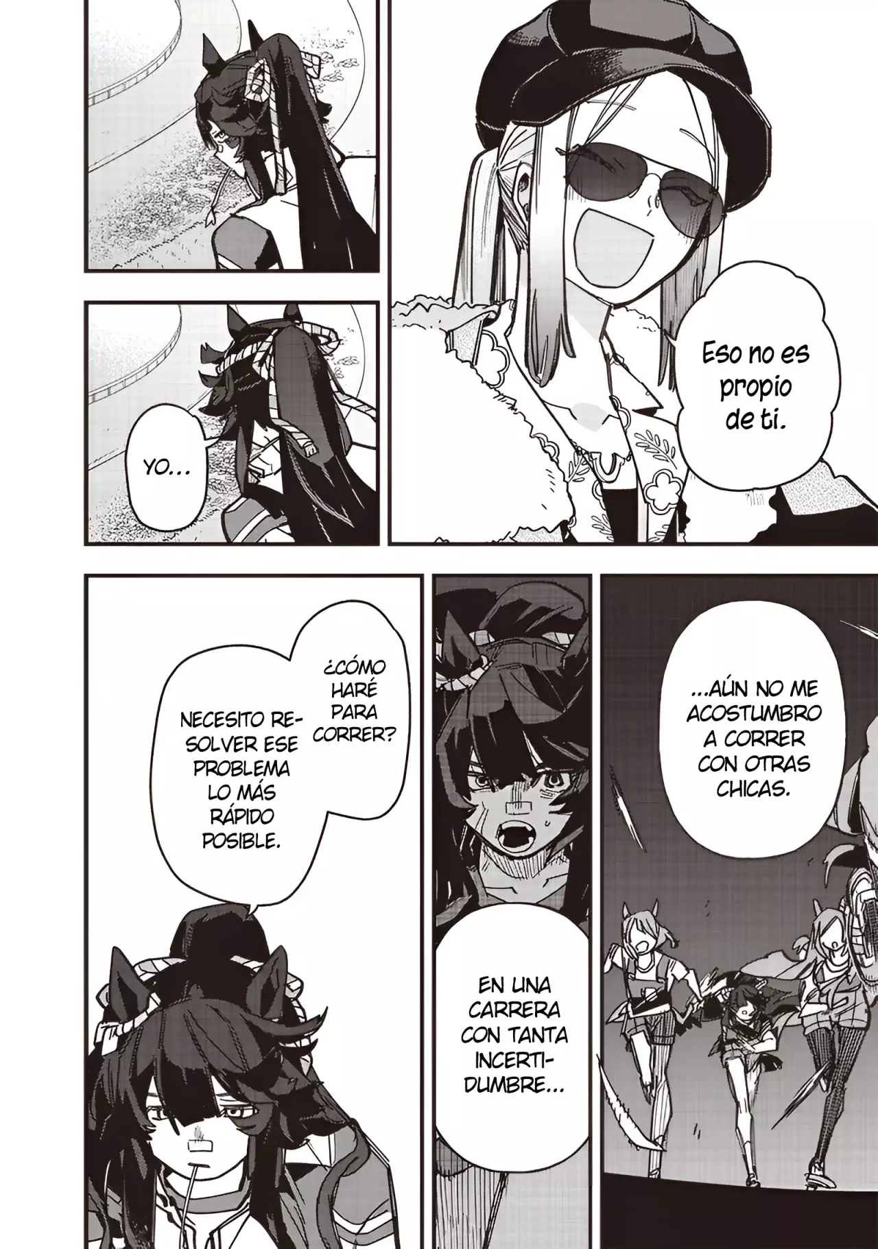 Uma Musume Pretty Derby: Star Blossom Capitulo 41: La Uma musume con el potencial de ser la más fuerte página 5