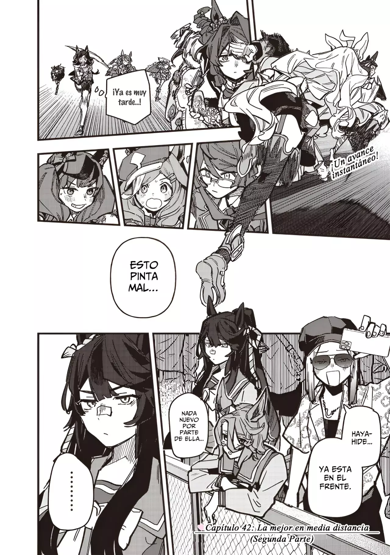 Uma Musume Pretty Derby: Star Blossom Capitulo 42: La mejor en media distancia (primera y segunda parte) página 12