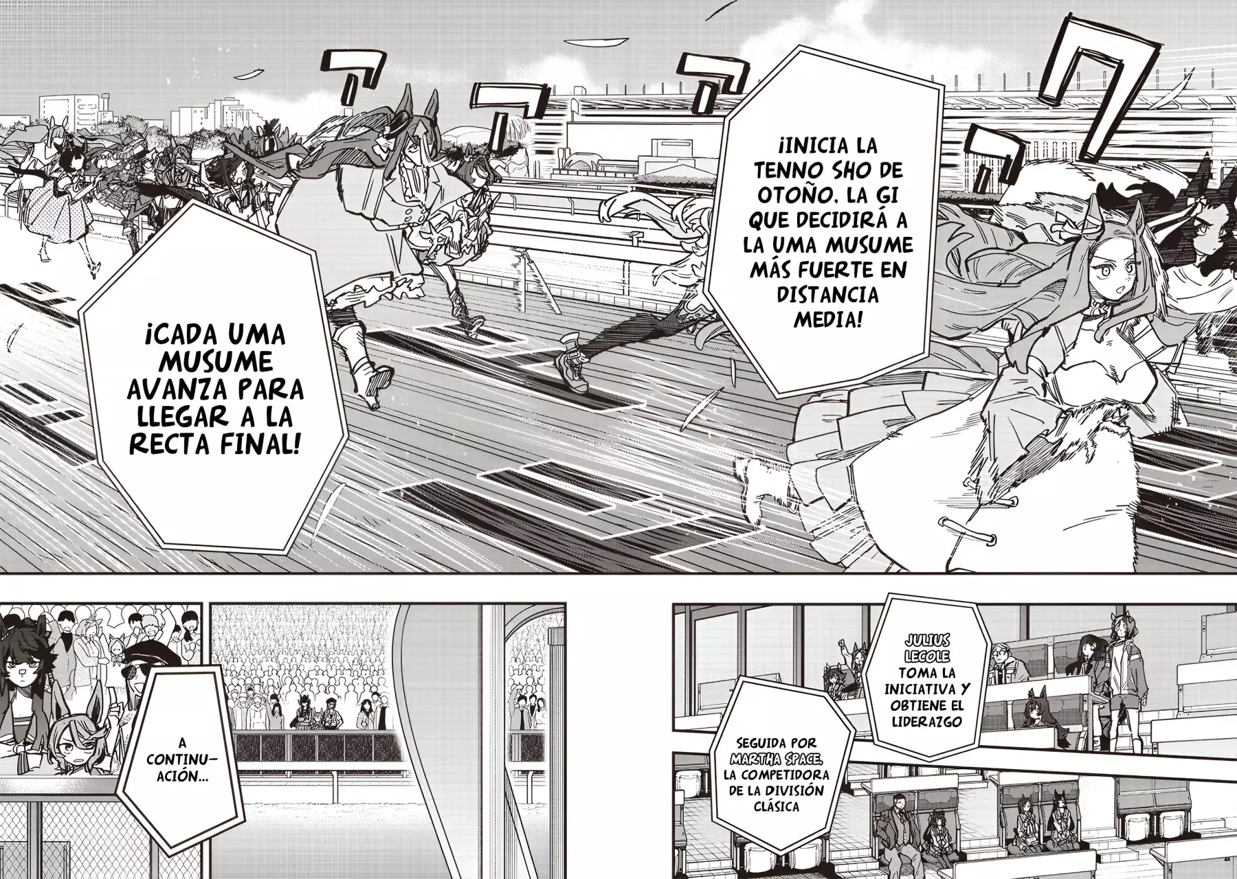 Uma Musume Pretty Derby: Star Blossom Capitulo 42: La mejor en media distancia (primera y segunda parte) página 5