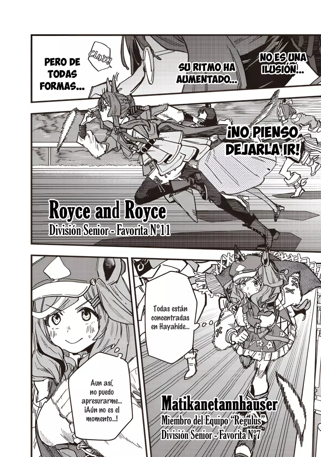 Uma Musume Pretty Derby: Star Blossom Capitulo 42: La mejor en media distancia (primera y segunda parte) página 8