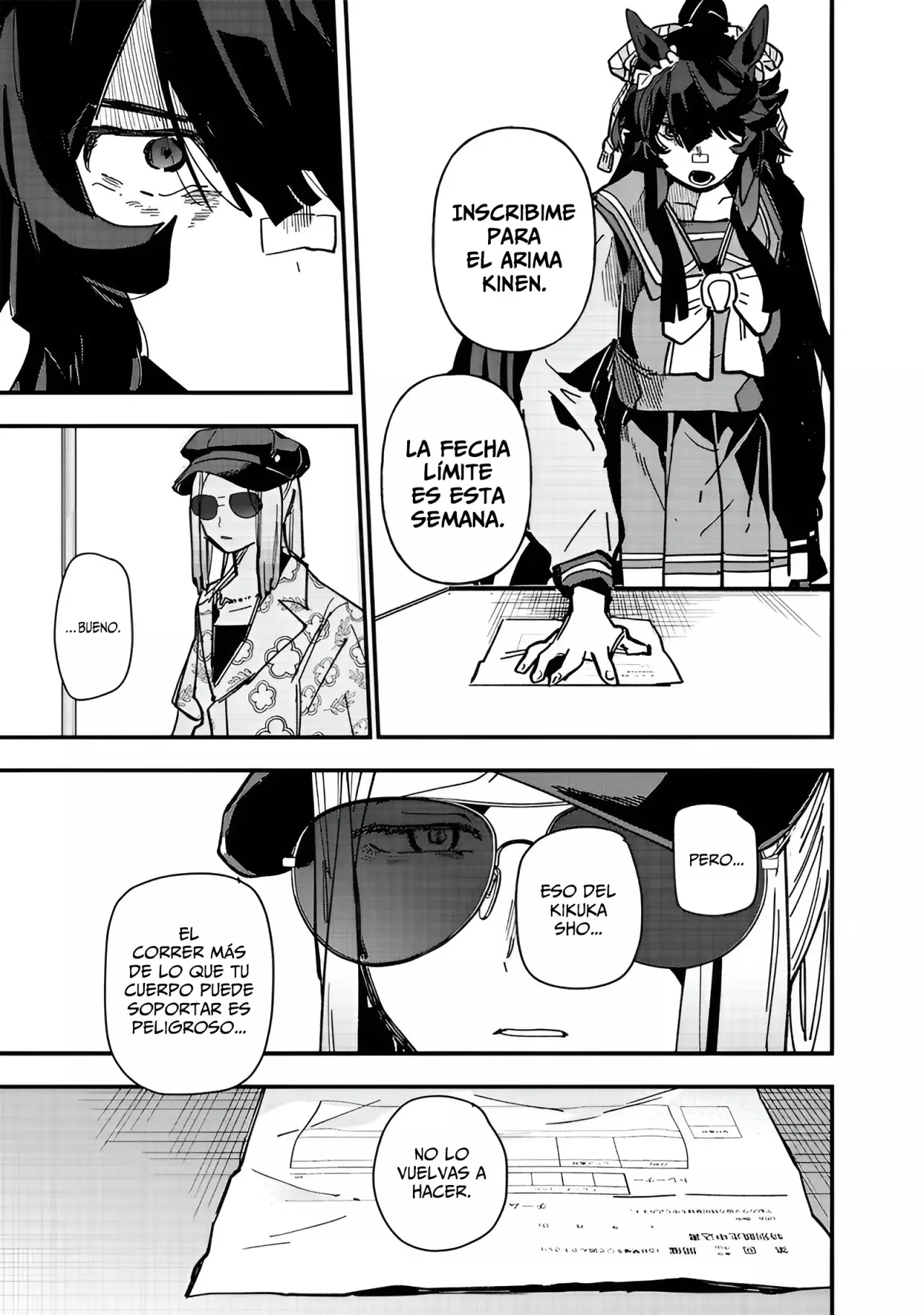Uma Musume Pretty Derby: Star Blossom Capitulo 46: Una Reunión de Ensueño página 8