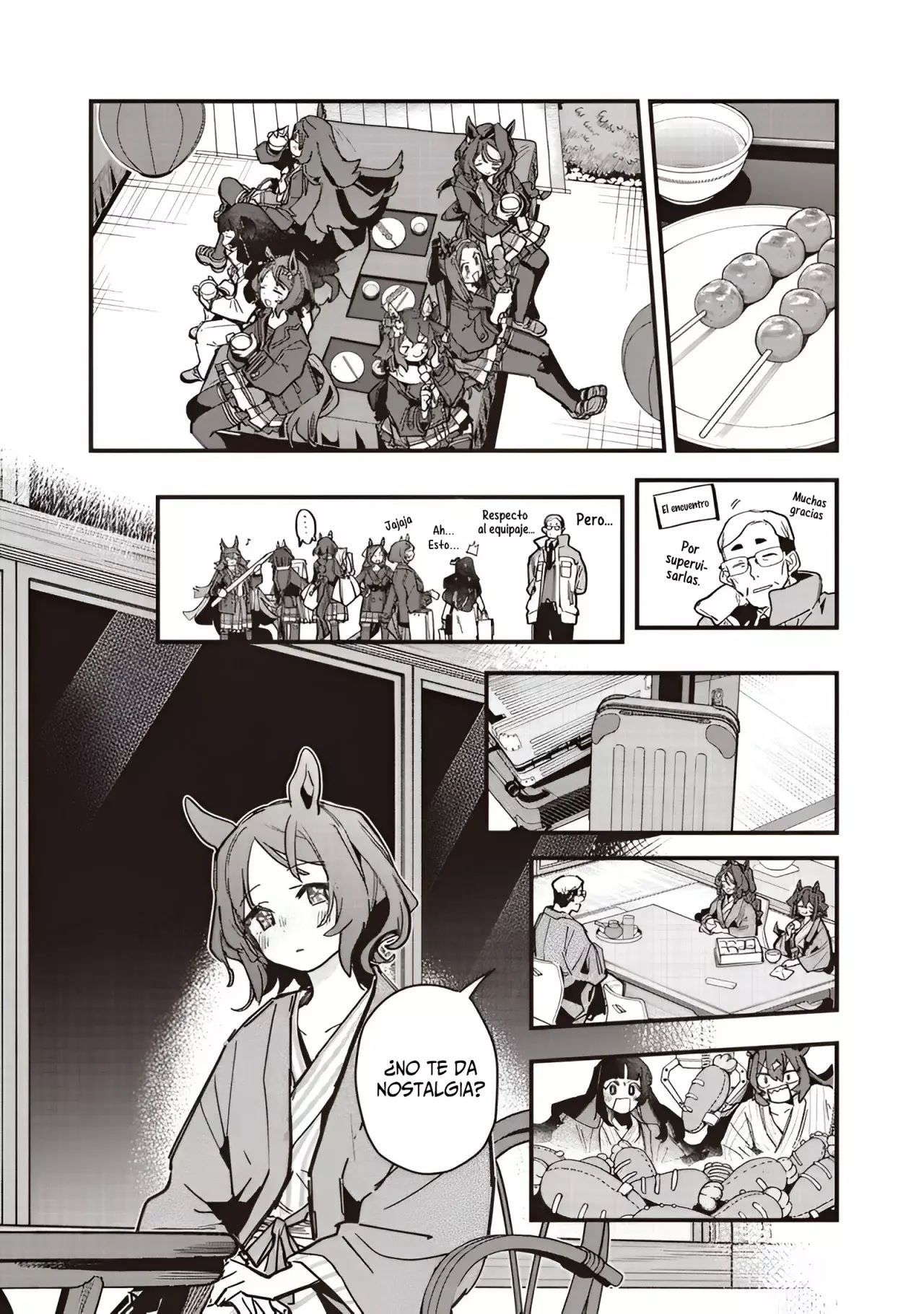 Uma Musume Pretty Derby: Star Blossom Capitulo 48: Viaje a Kyoto página 14