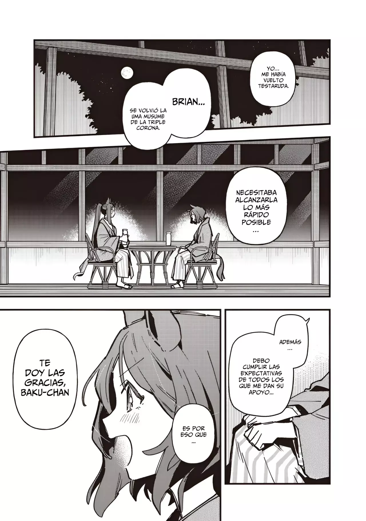 Uma Musume Pretty Derby: Star Blossom Capitulo 48: Viaje a Kyoto página 17