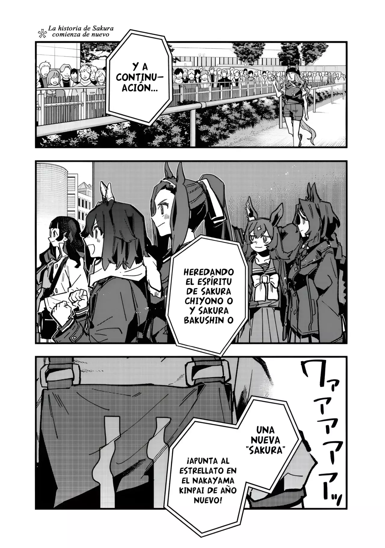 Uma Musume Pretty Derby: Star Blossom Capitulo 48: Viaje a Kyoto página 3